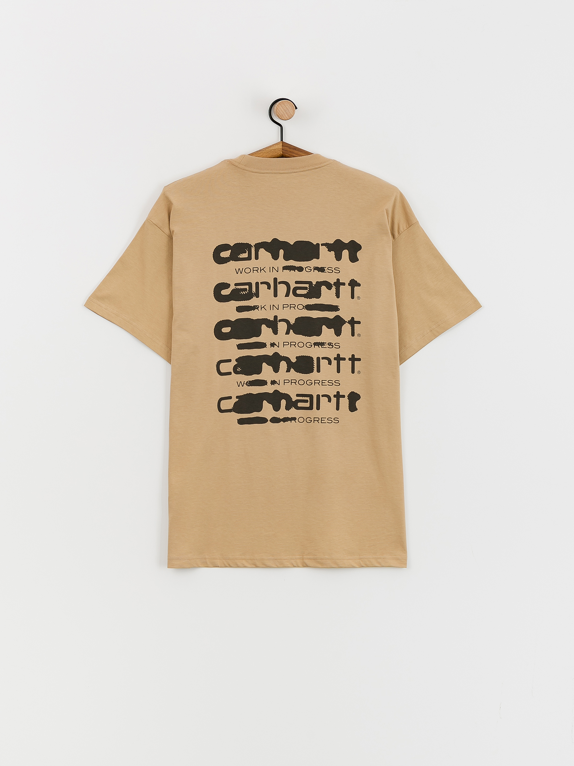 Tričko Carhartt WIP Ink Bleed (sable/tobacco)