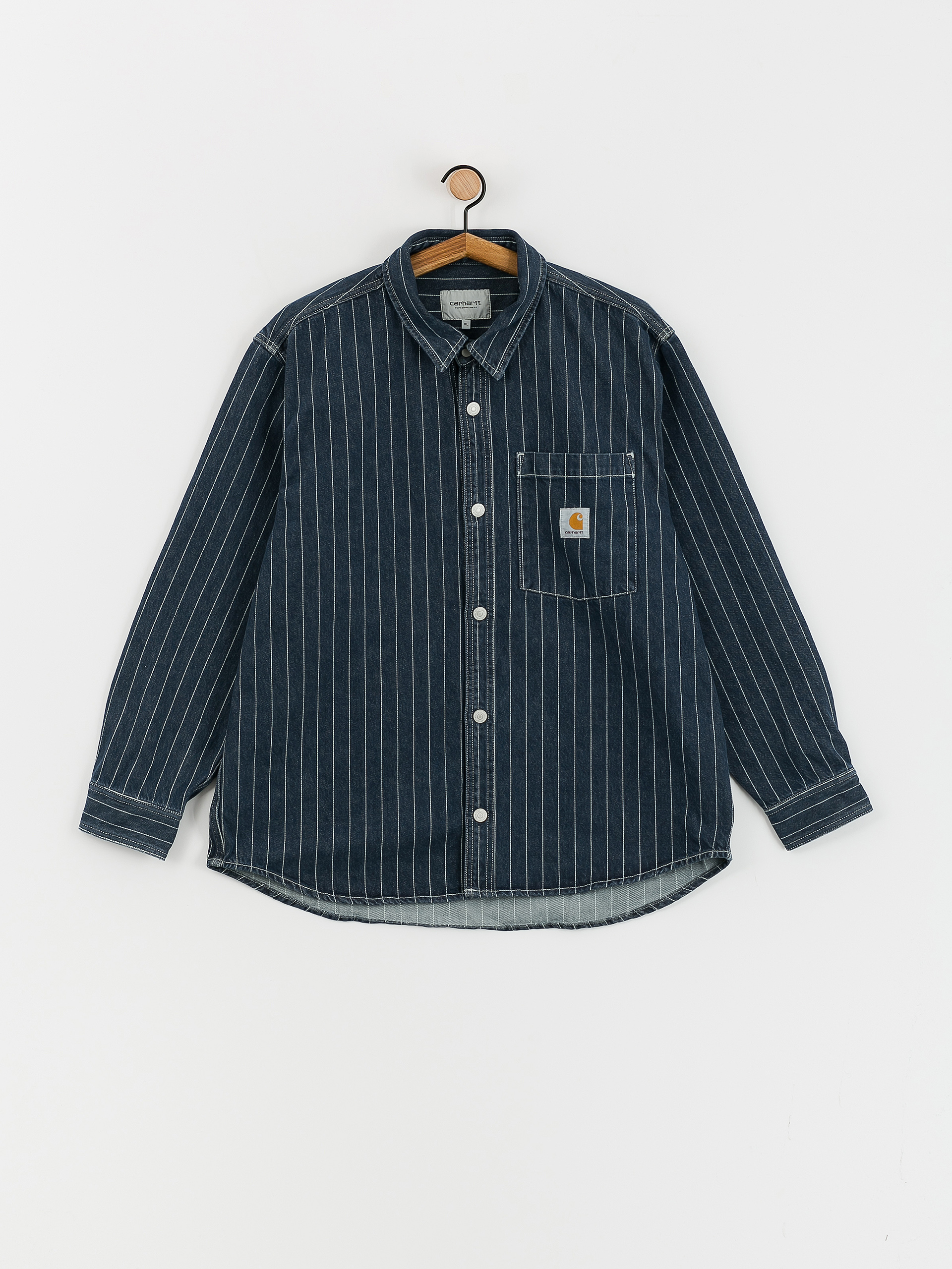 Košile Carhartt WIP Orlean (orlean stripe/blue/white)