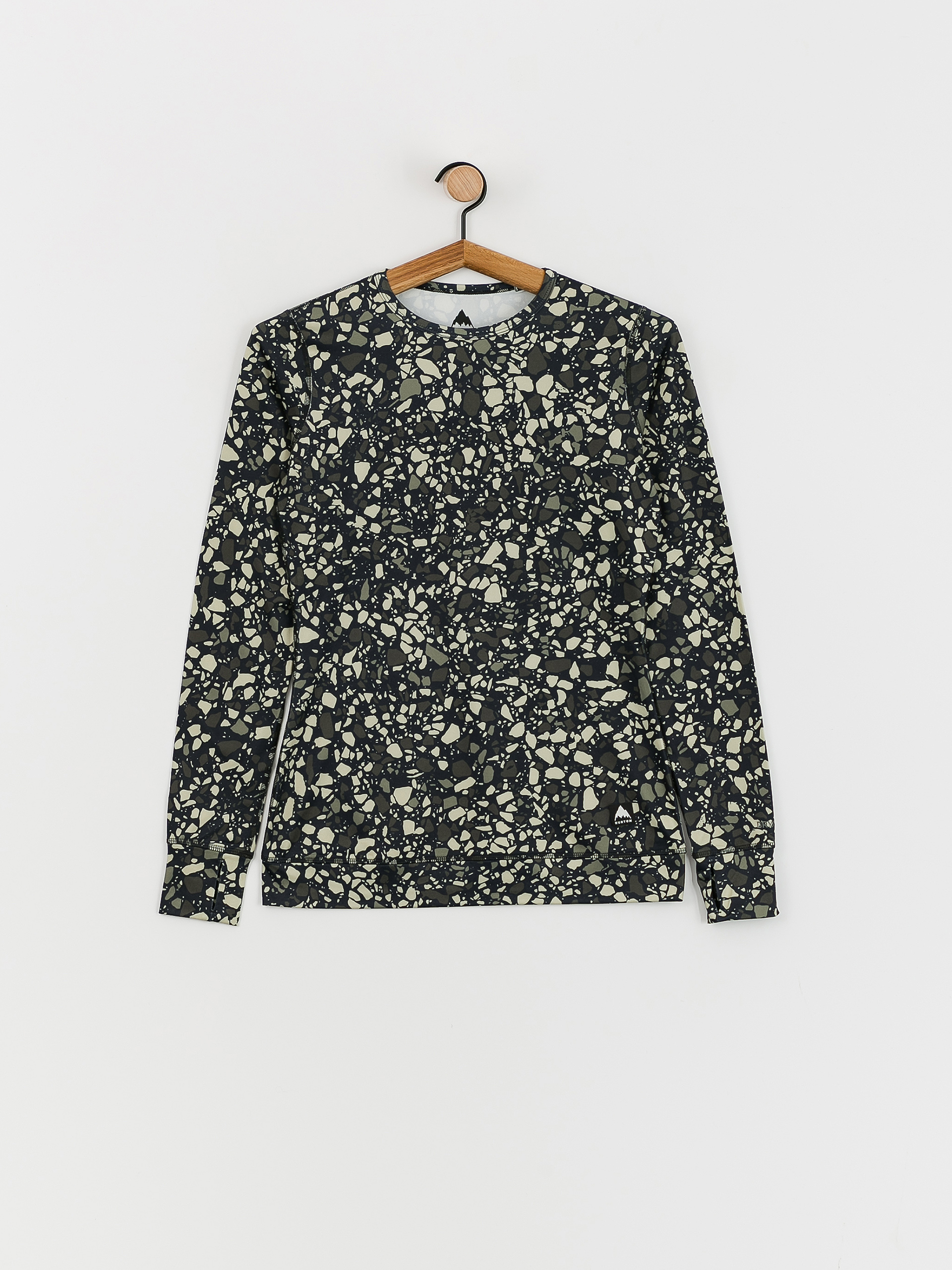 Dámský Triko Burton Midweight Base Layer Crewneck (sediment)