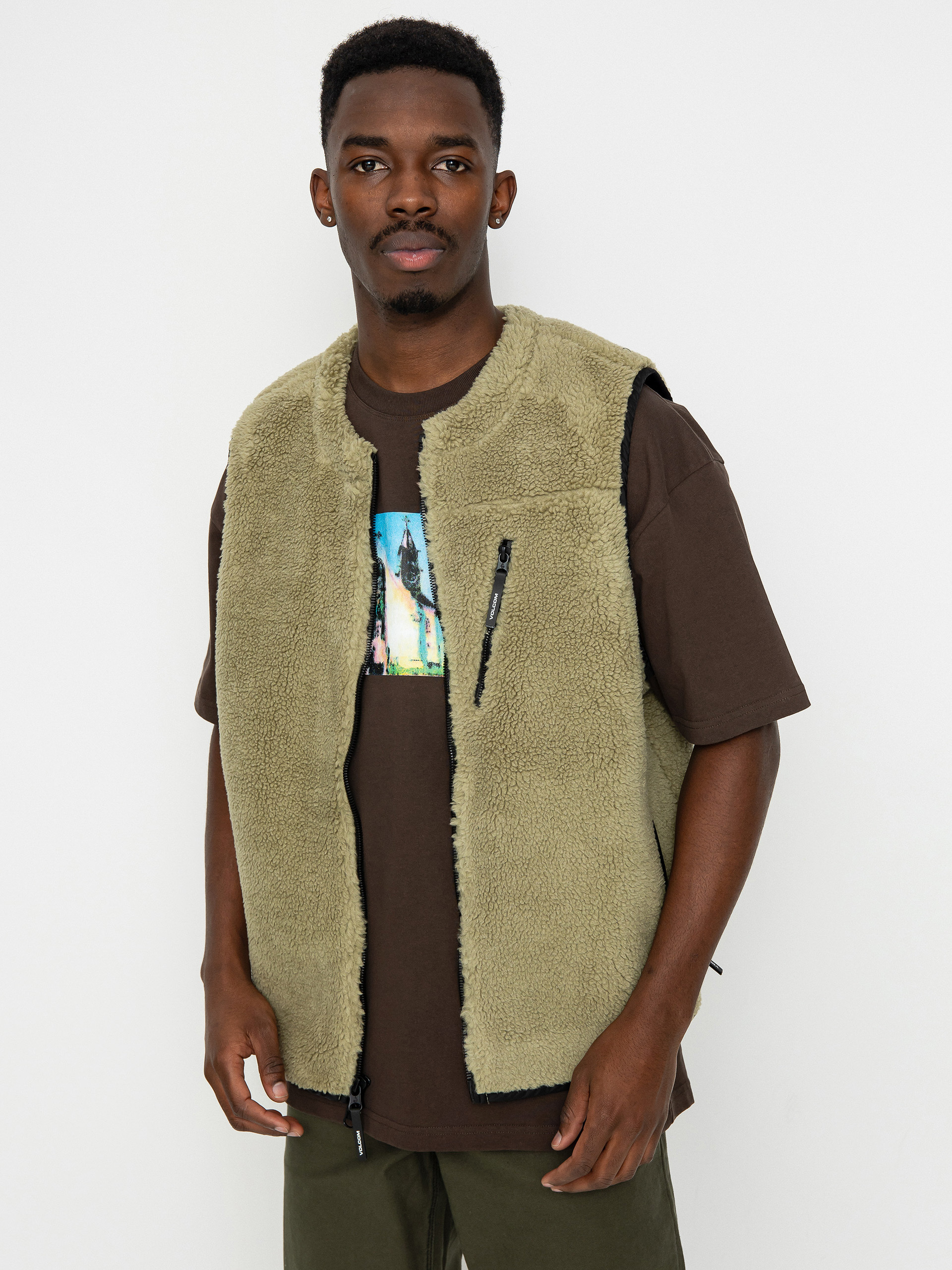 Vesta Volcom Archstone Vest (thyme green)