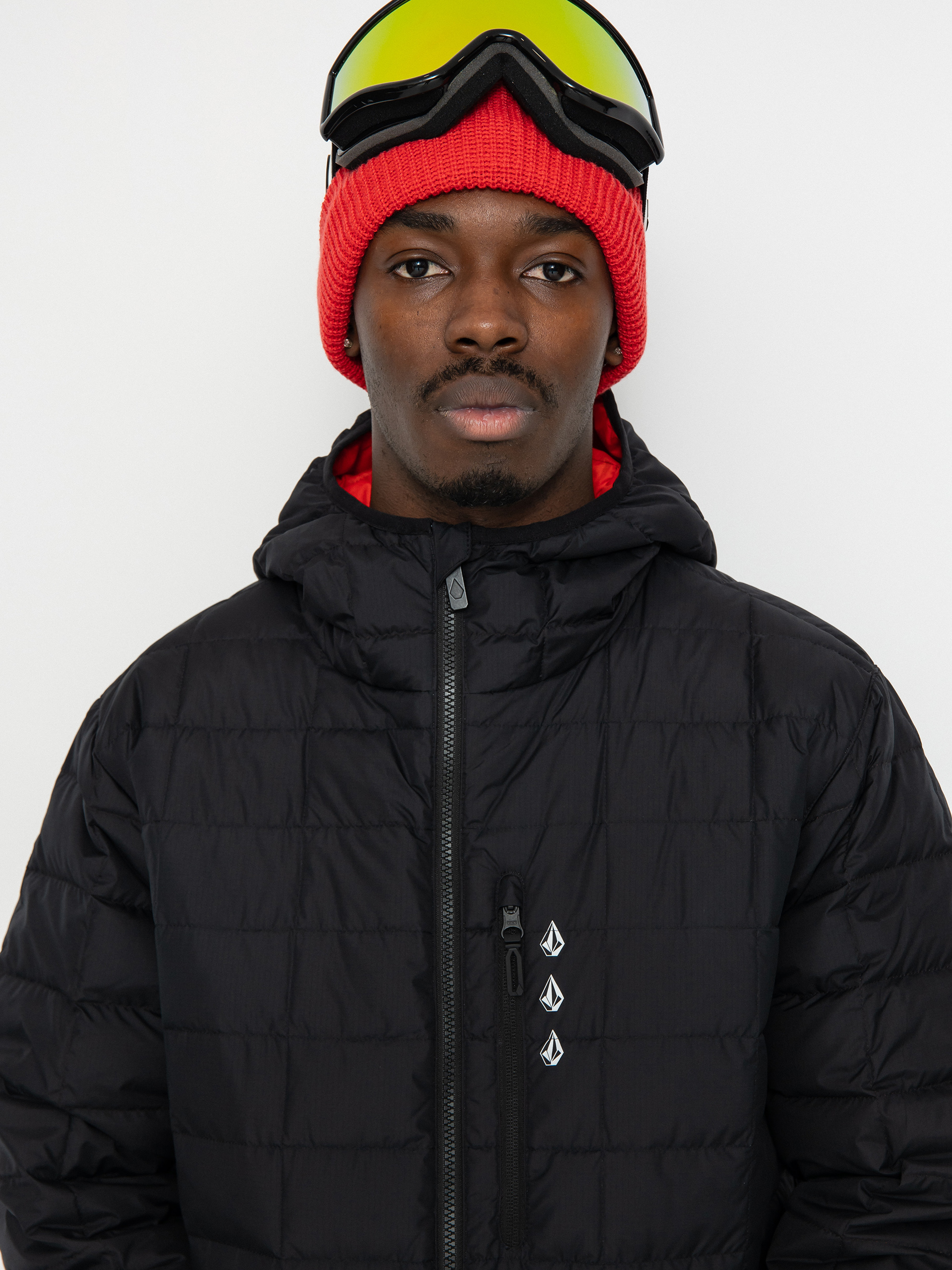 Pánská Snowboardová bunda Volcom Puff Puff Give (black)