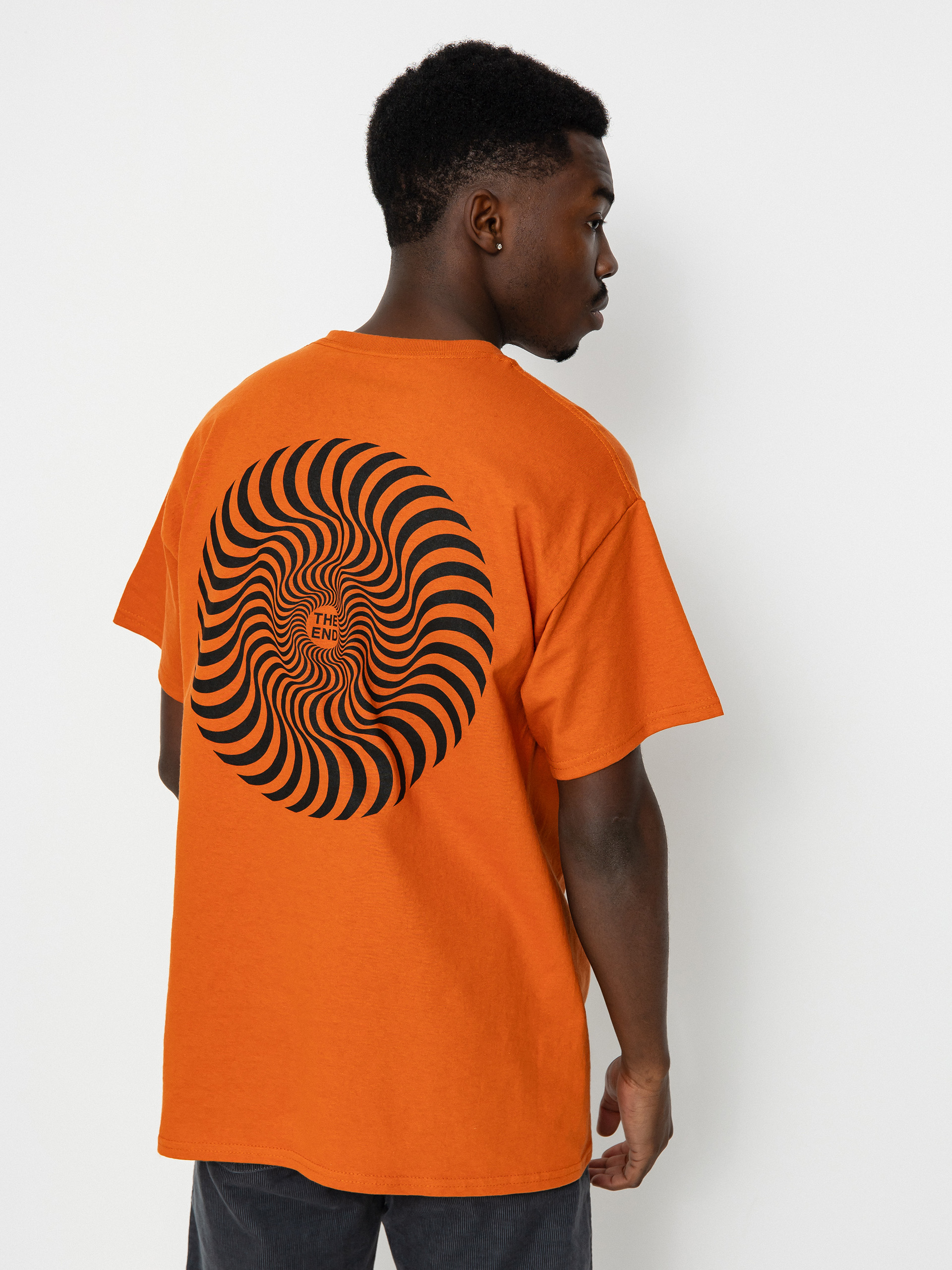 Tričko Spitfire Cls Swrl (t orange/black)