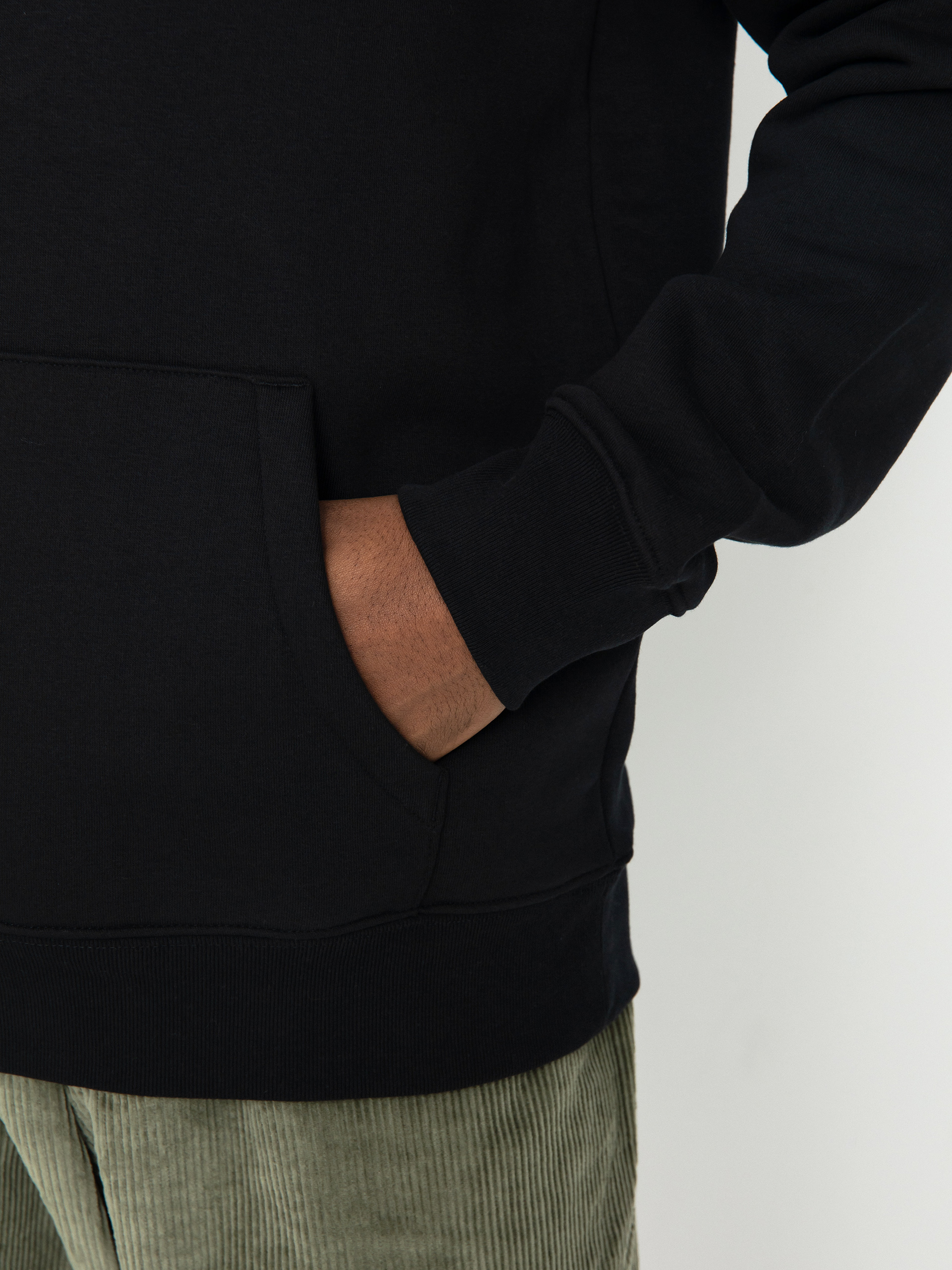 Mikina s kapucí Poetic Collective Box HD (black/white)