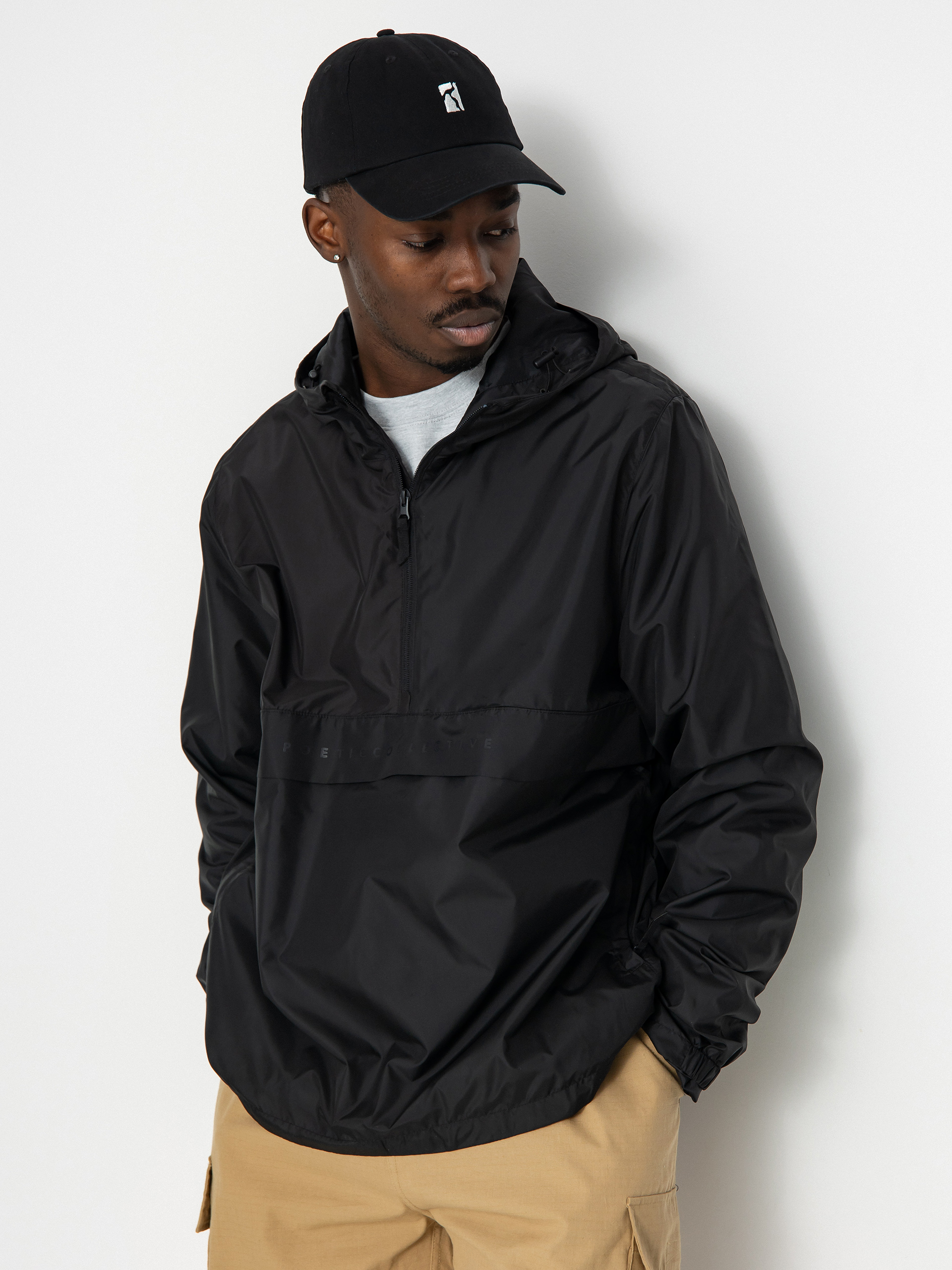 Bunda Poetic Collective Wind Breaker (black)