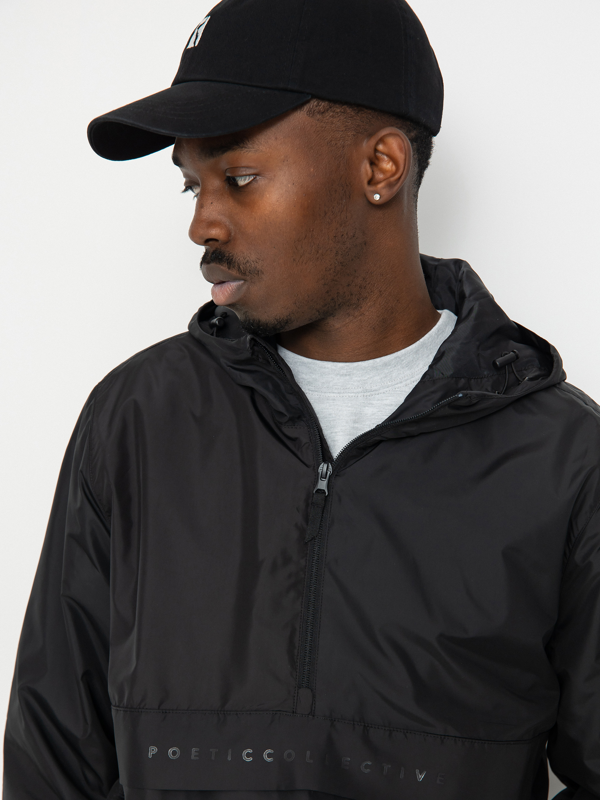 Bunda Poetic Collective Wind Breaker (black)