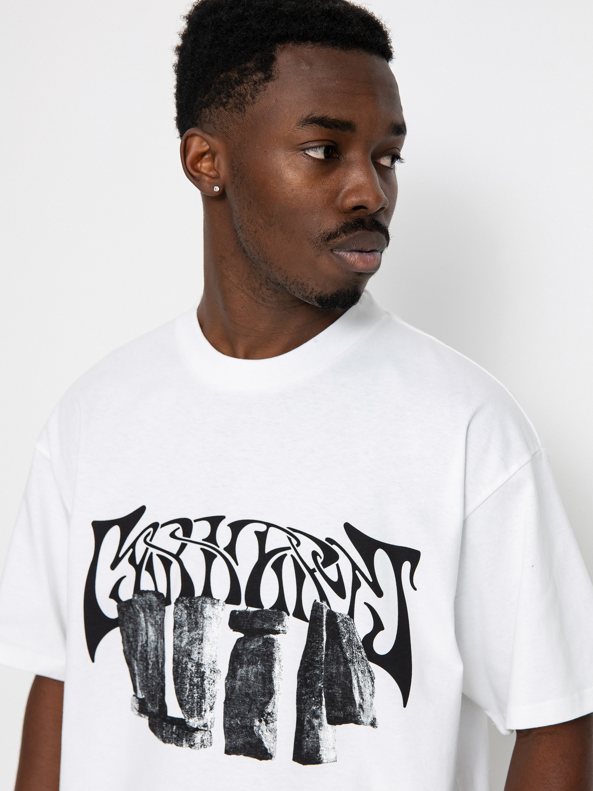 Tričko Carhartt WIP Pagan (white/black)