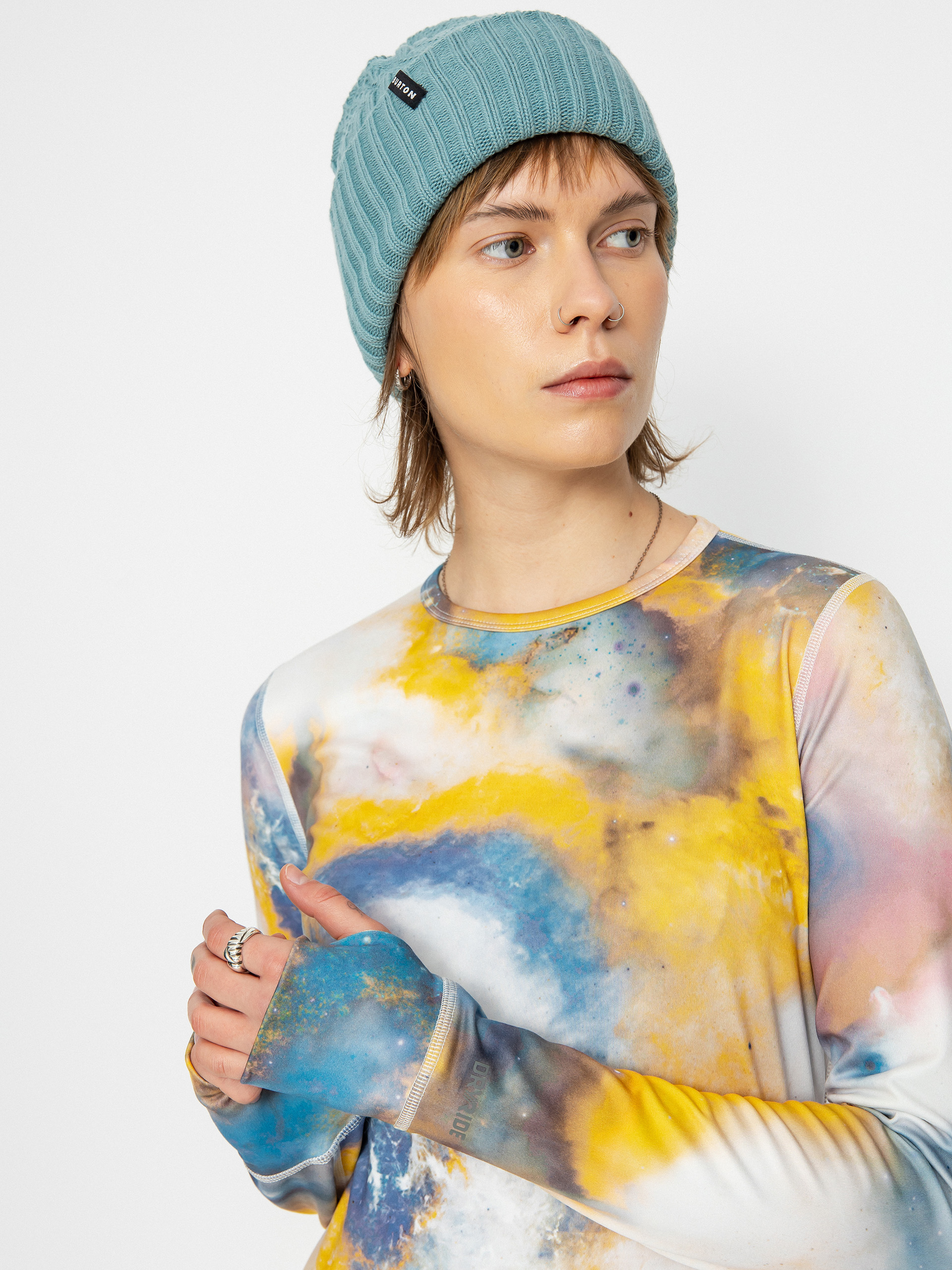 Dámský Triko Burton Midweight Base Layer (stout white voyager)