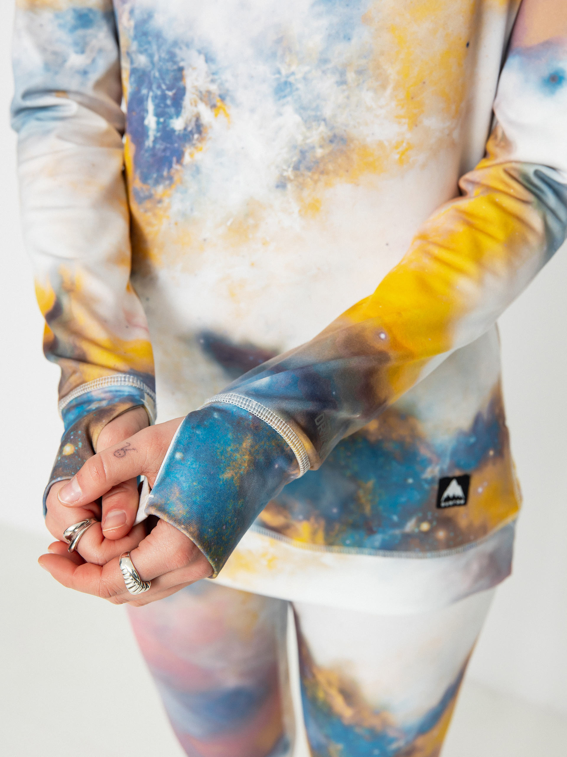 Dámský Triko Burton Midweight Base Layer (stout white voyager)