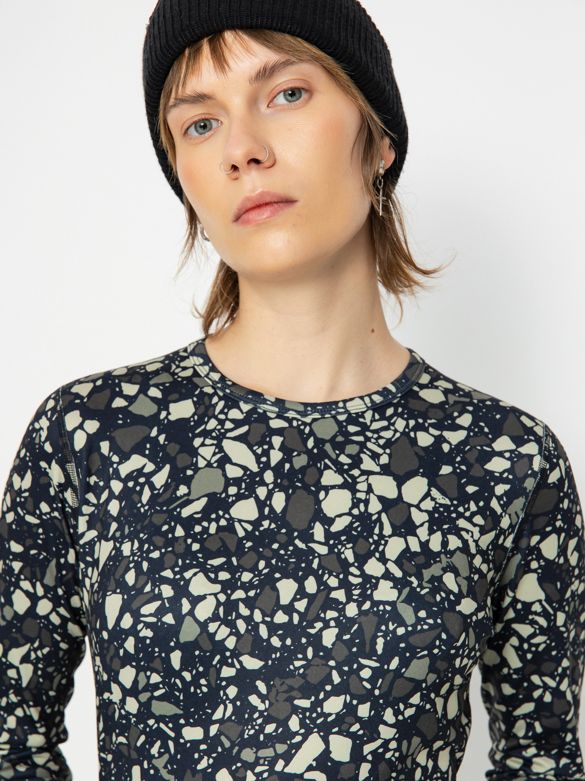 Dámský Triko Burton Midweight Base Layer Crewneck (sediment)