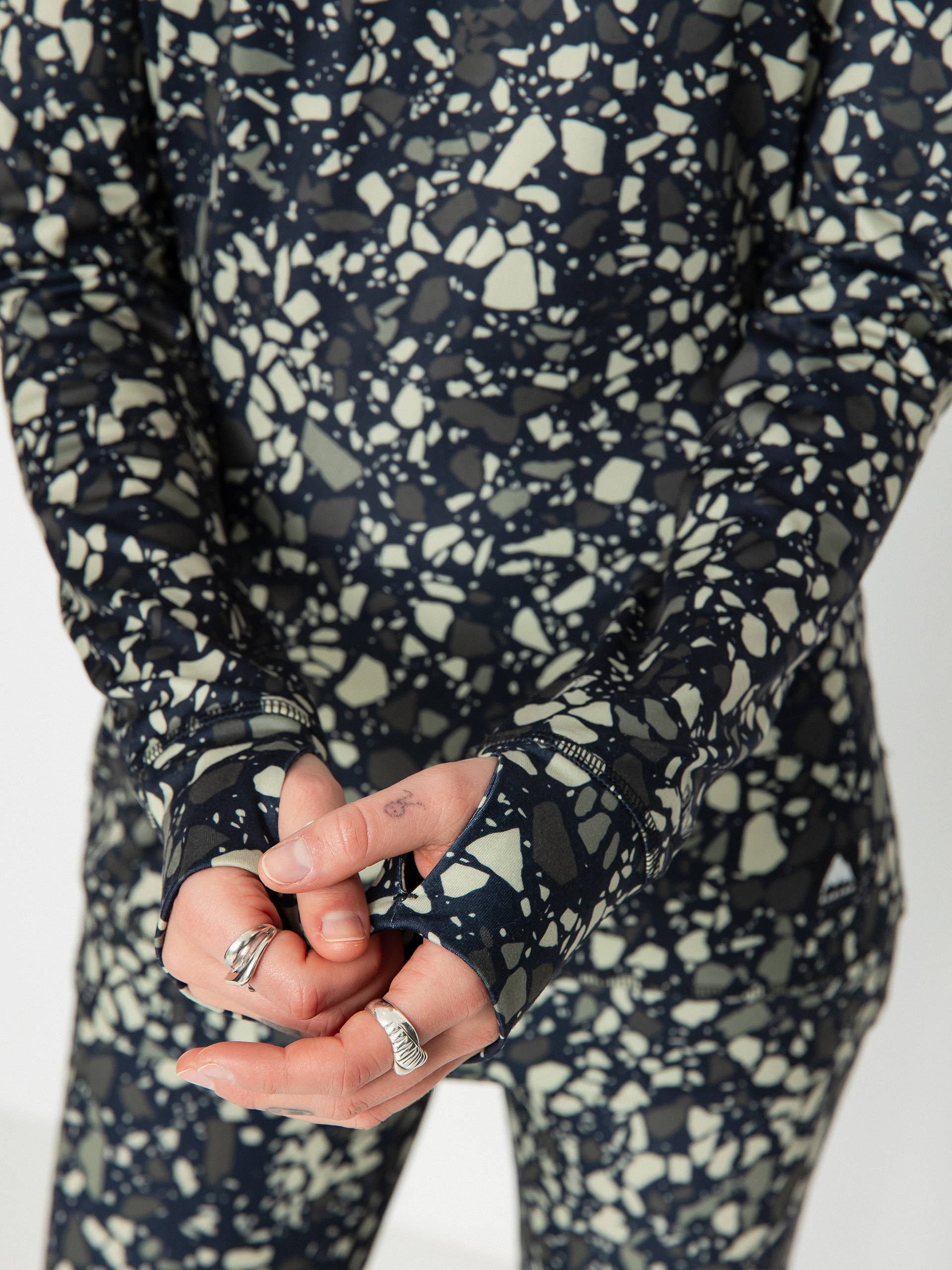 Dámský Triko Burton Midweight Base Layer Crewneck (sediment)