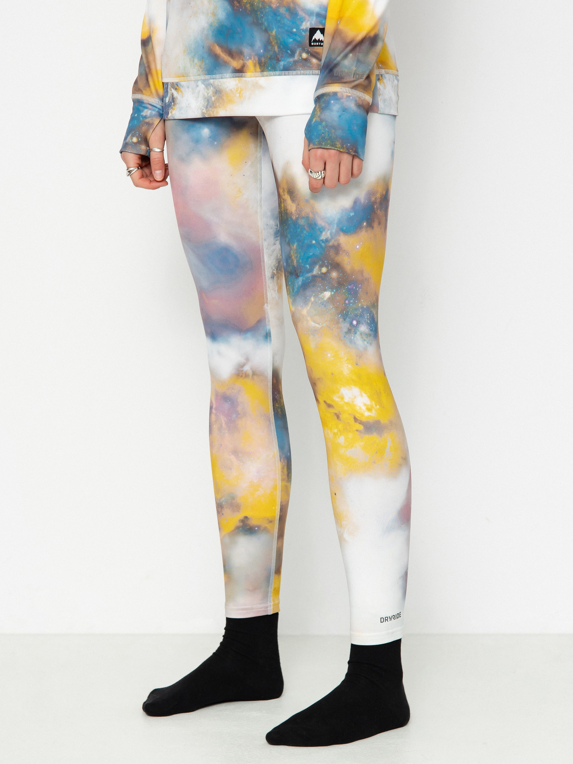 Dámské Leginy Burton Midweight Base Layer (stout white voyager)