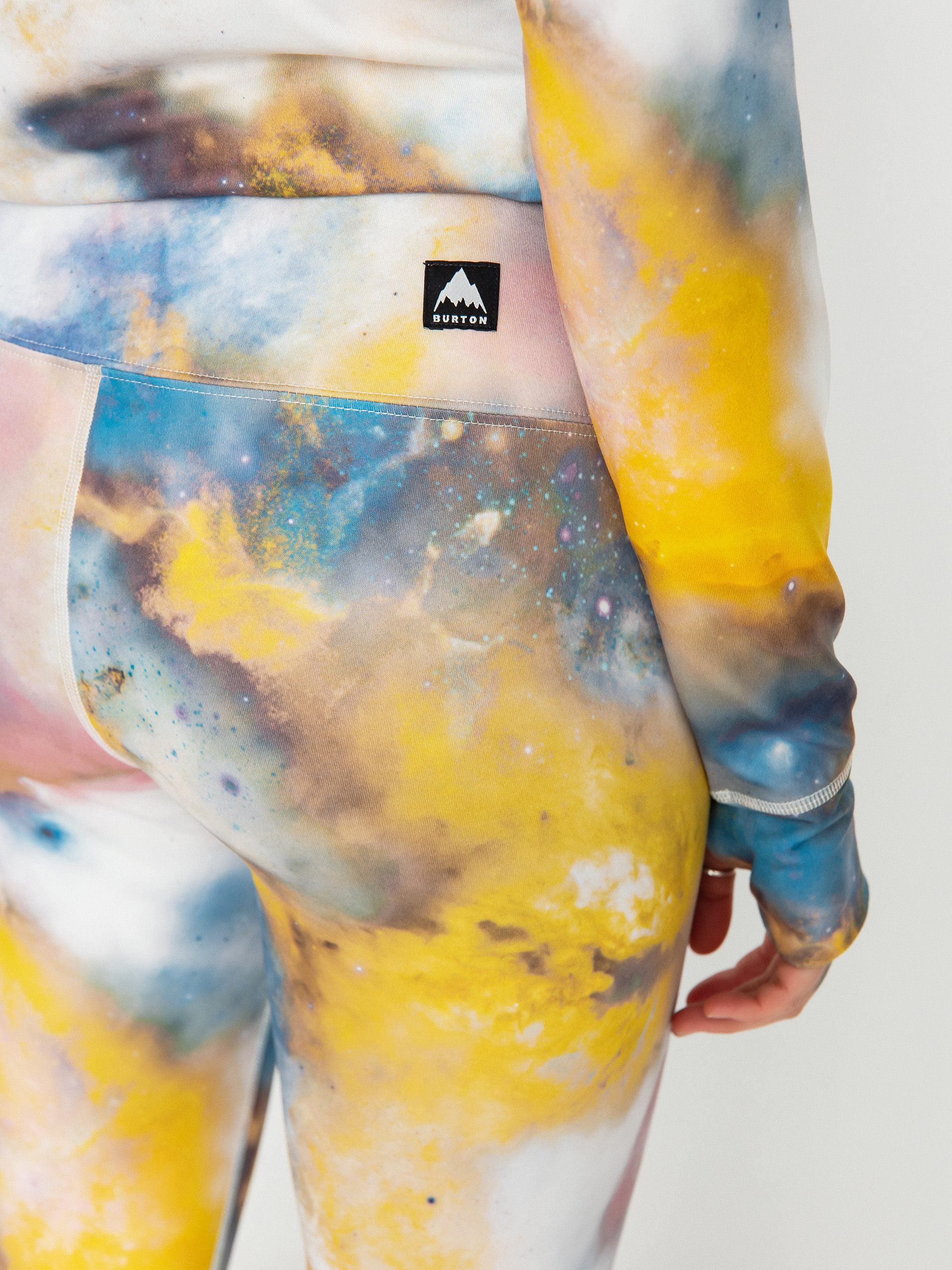 Dámské Leginy Burton Midweight Base Layer (stout white voyager)