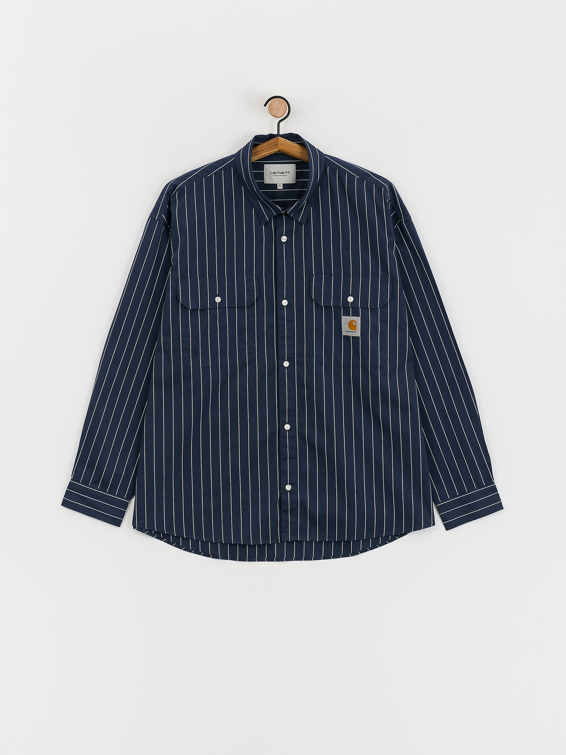Košile Carhartt WIP Orlean (orlean stripe/blue/white)