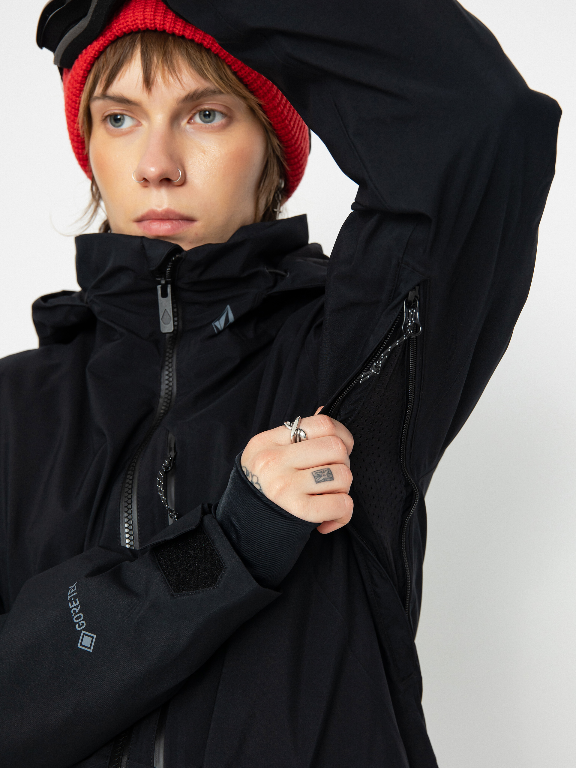 Dámská Snowboardová bunda Volcom 3D Stretch Gore (black)