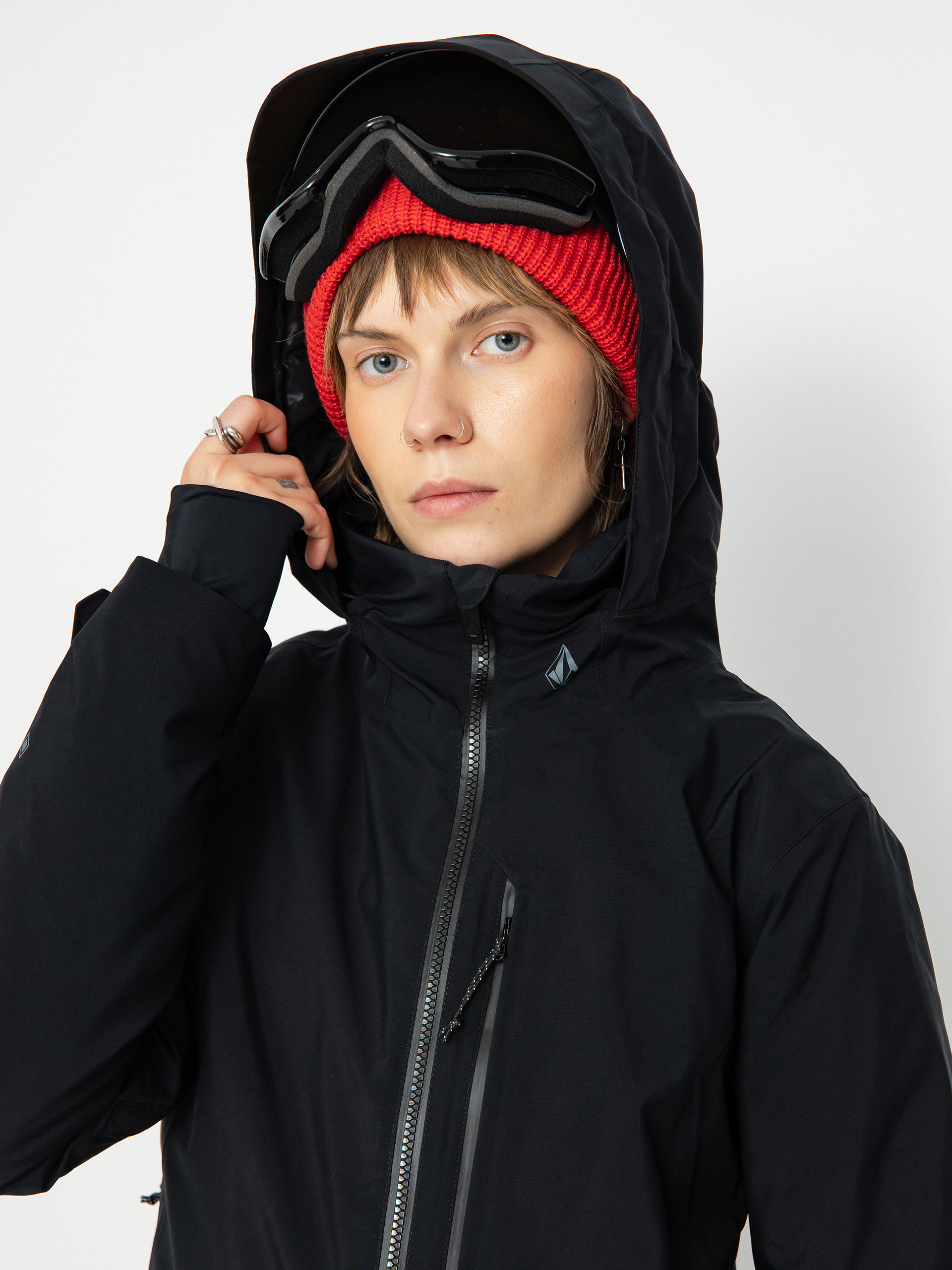 Dámská Snowboardová bunda Volcom 3D Stretch Gore (black)