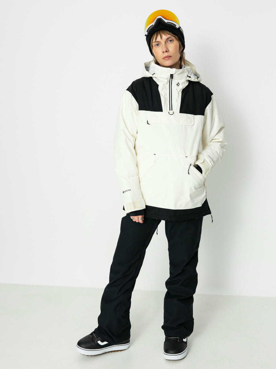 Dámská Snowboardová bunda Volcom Fern Ins Gore Pullover (moonbeam)