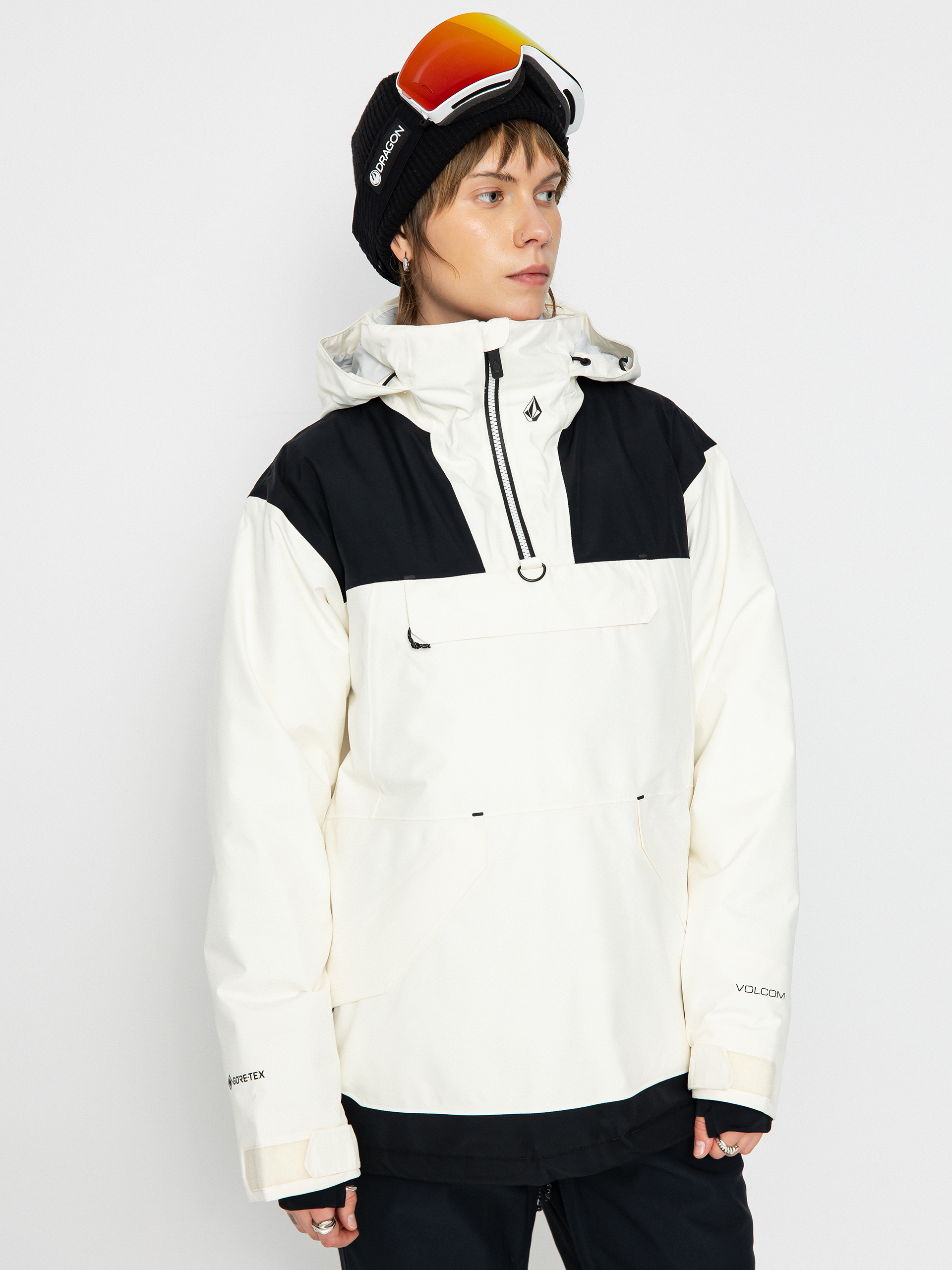 Dámská Snowboardová bunda Volcom Fern Ins Gore Pullover (moonbeam)