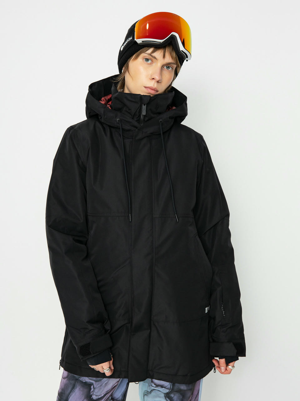 Dámská Snowboardová bunda Volcom Paxson 2L Tds Inf Parka (black)