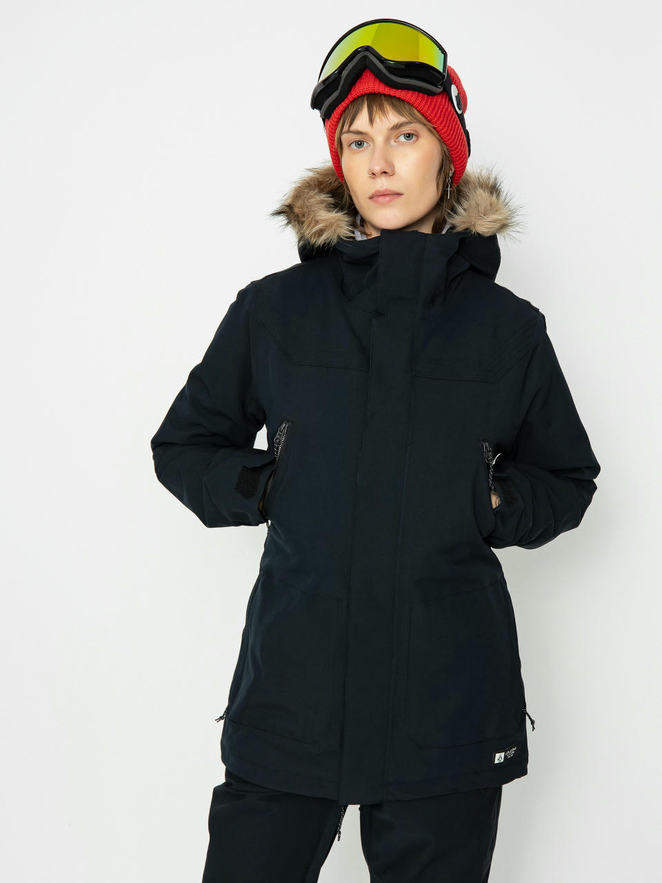 Dámská Snowboardová bunda Volcom Shadow Ins (black)