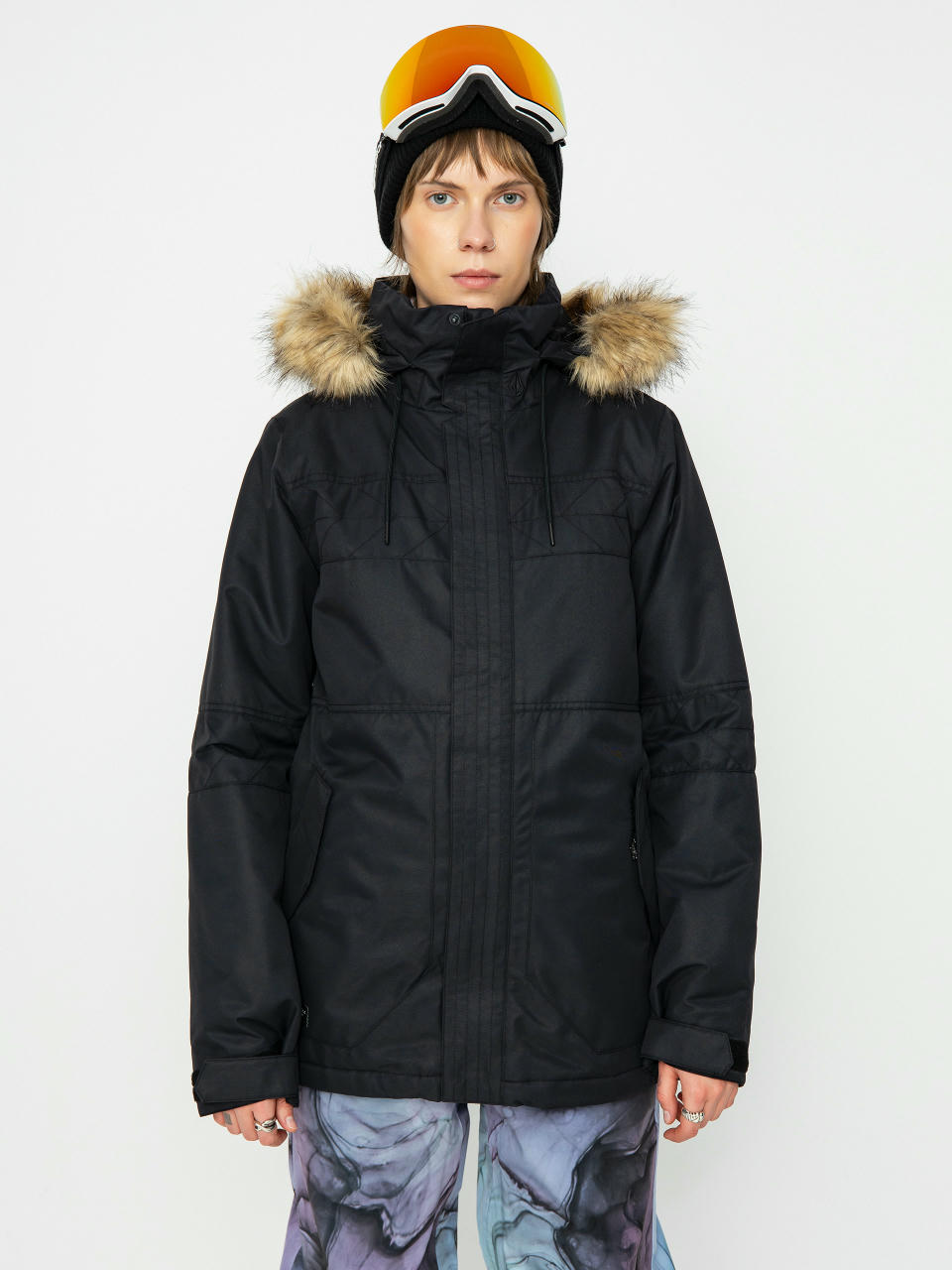 Dámská Snowboardová bunda Volcom Fawn Ins (black)