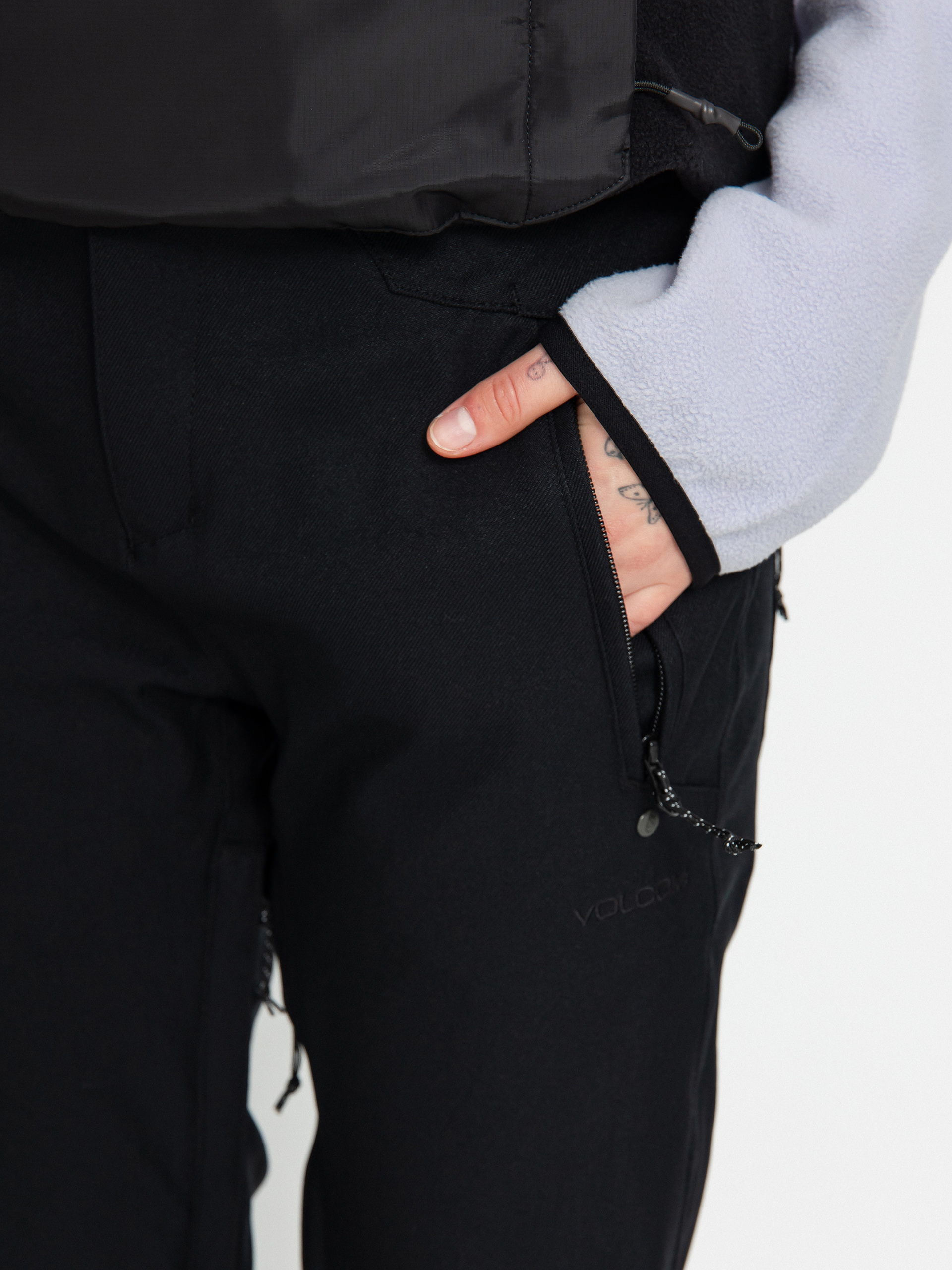 Dámské Snowboardové kalhoty Volcom Species Stretch (black)