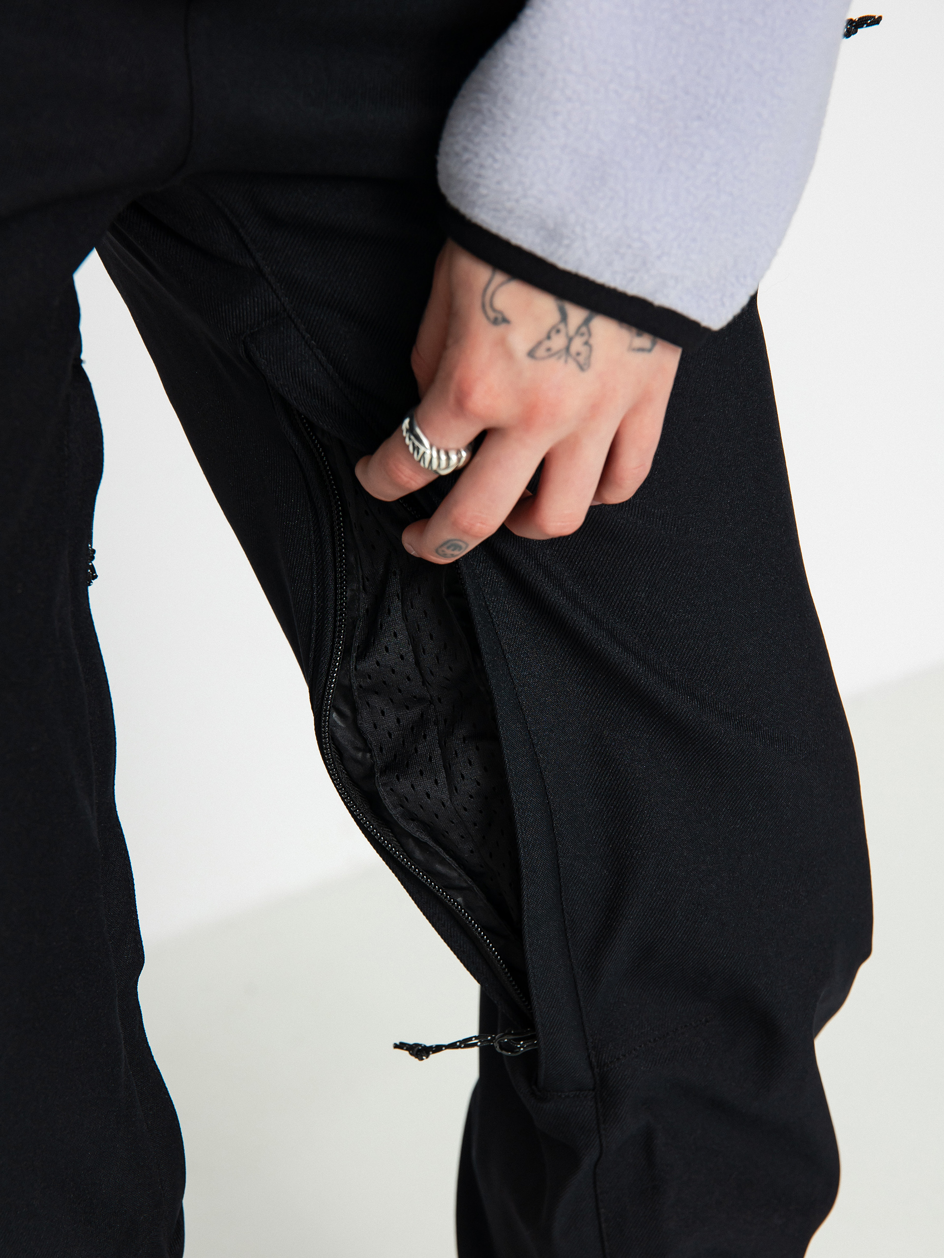 Dámské Snowboardové kalhoty Volcom Species Stretch (black)