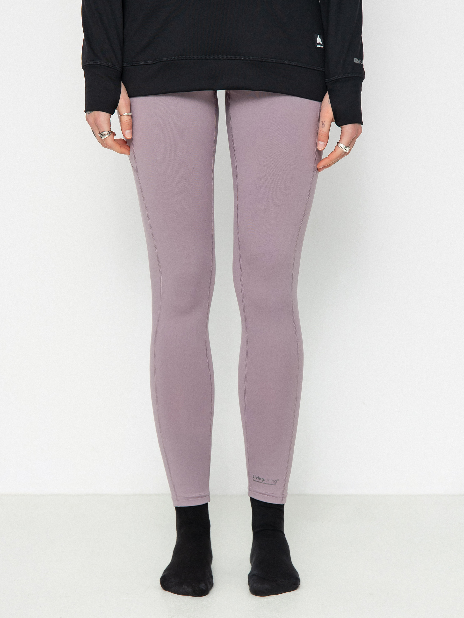 Leginy Burton Midweight X Base Layer Wmn (elderberry)