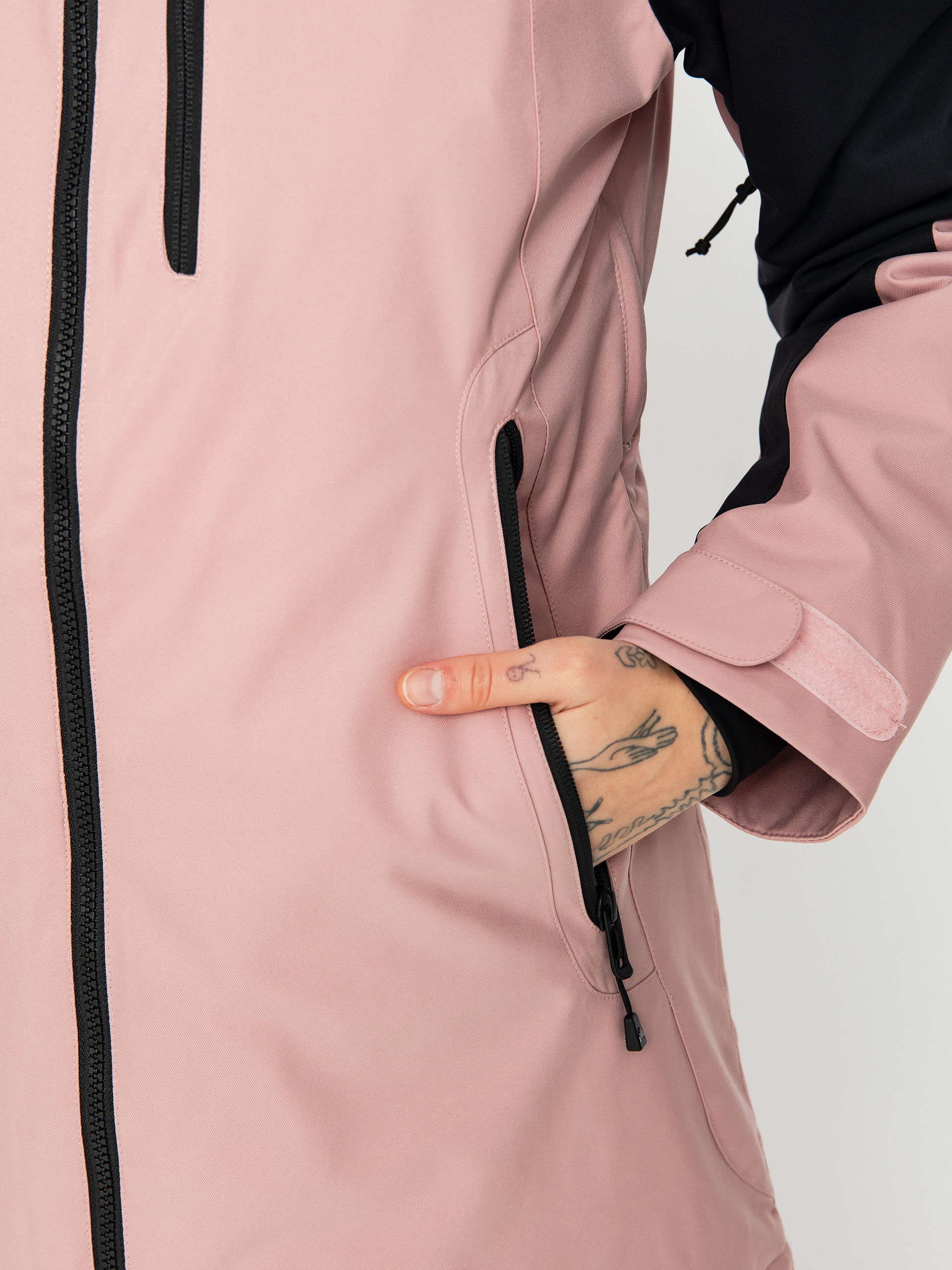 Dámská Snowboardová bunda Burton Lelah (true black/powder blush)