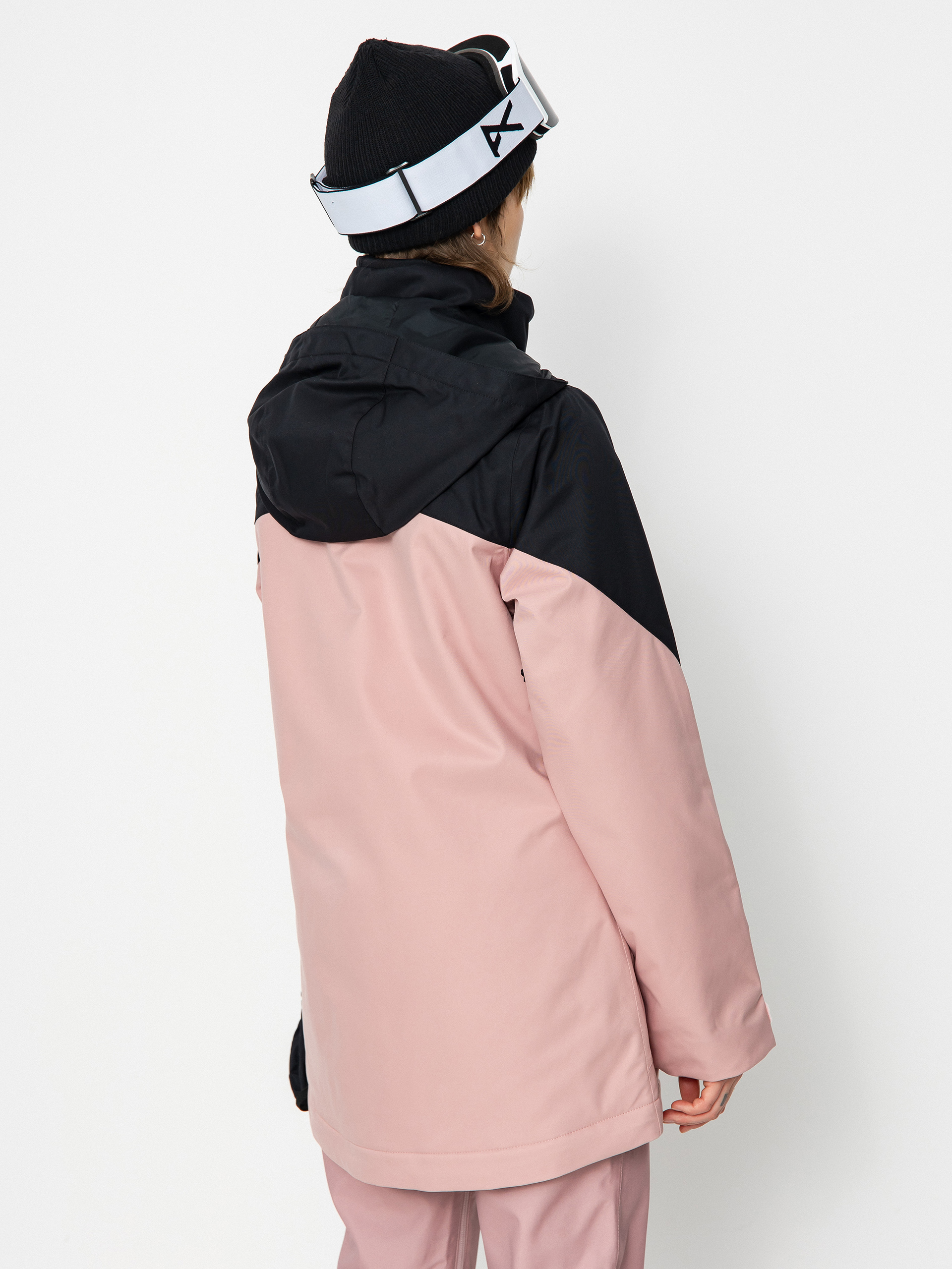 Dámská Snowboardová bunda Burton Lelah (true black/powder blush)