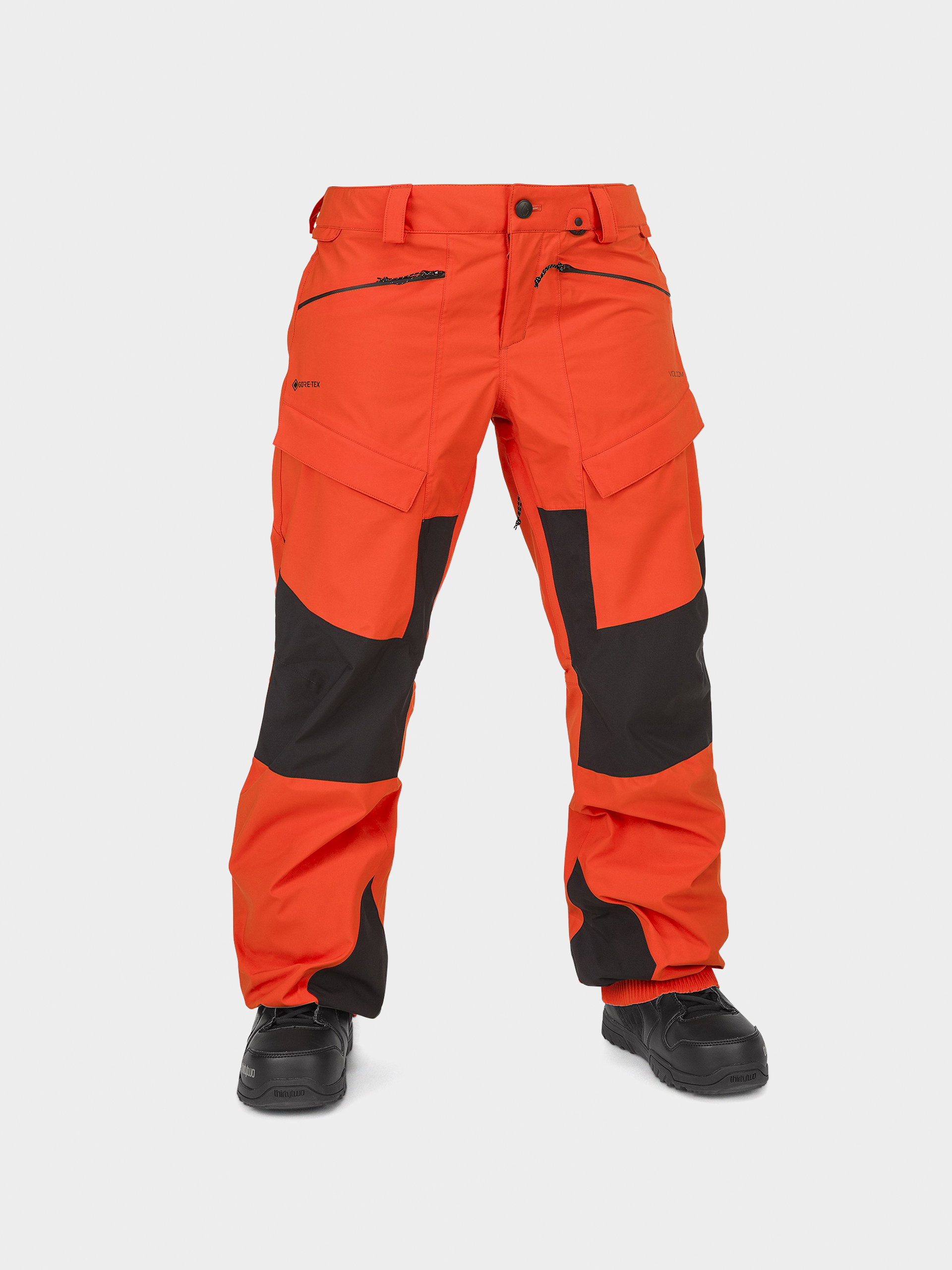 Snowboardovu00e9 kalhoty Volcom V.Co At Stretch Gore Tex Wmn (orange shock)