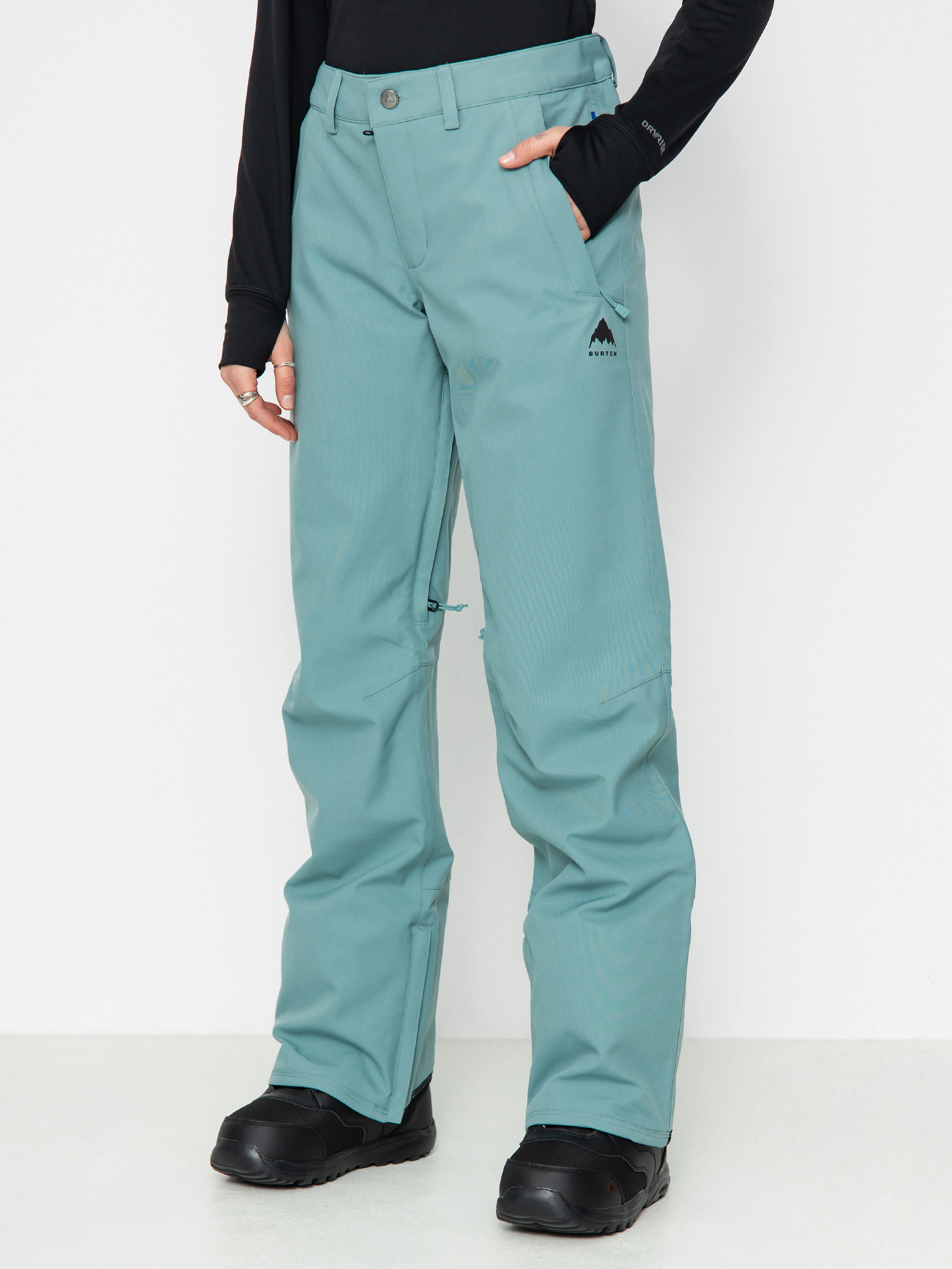 Dámské Snowboardové kalhoty Burton Society (rock lichen)