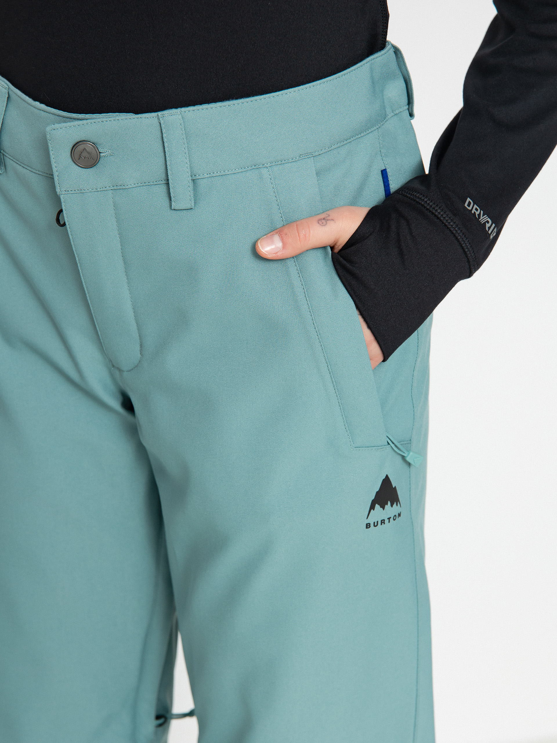 Dámské Snowboardové kalhoty Burton Society (rock lichen)