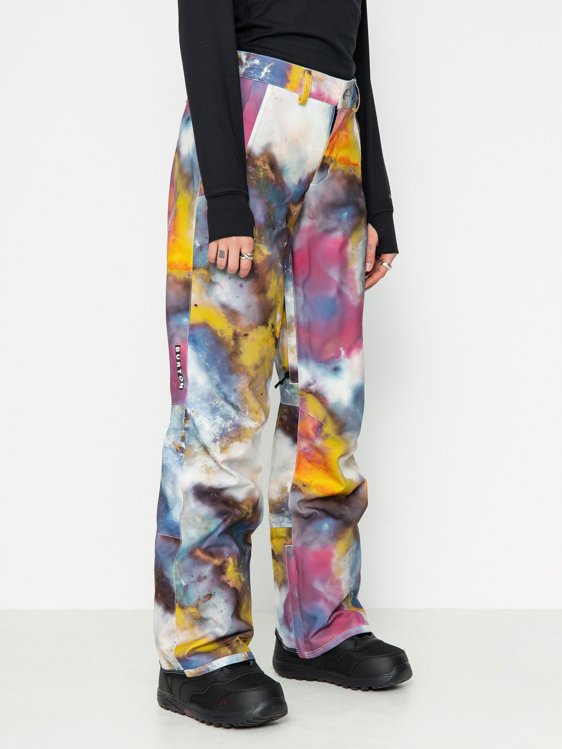 Dámské Snowboardové kalhoty Burton Society (stout white voyager)