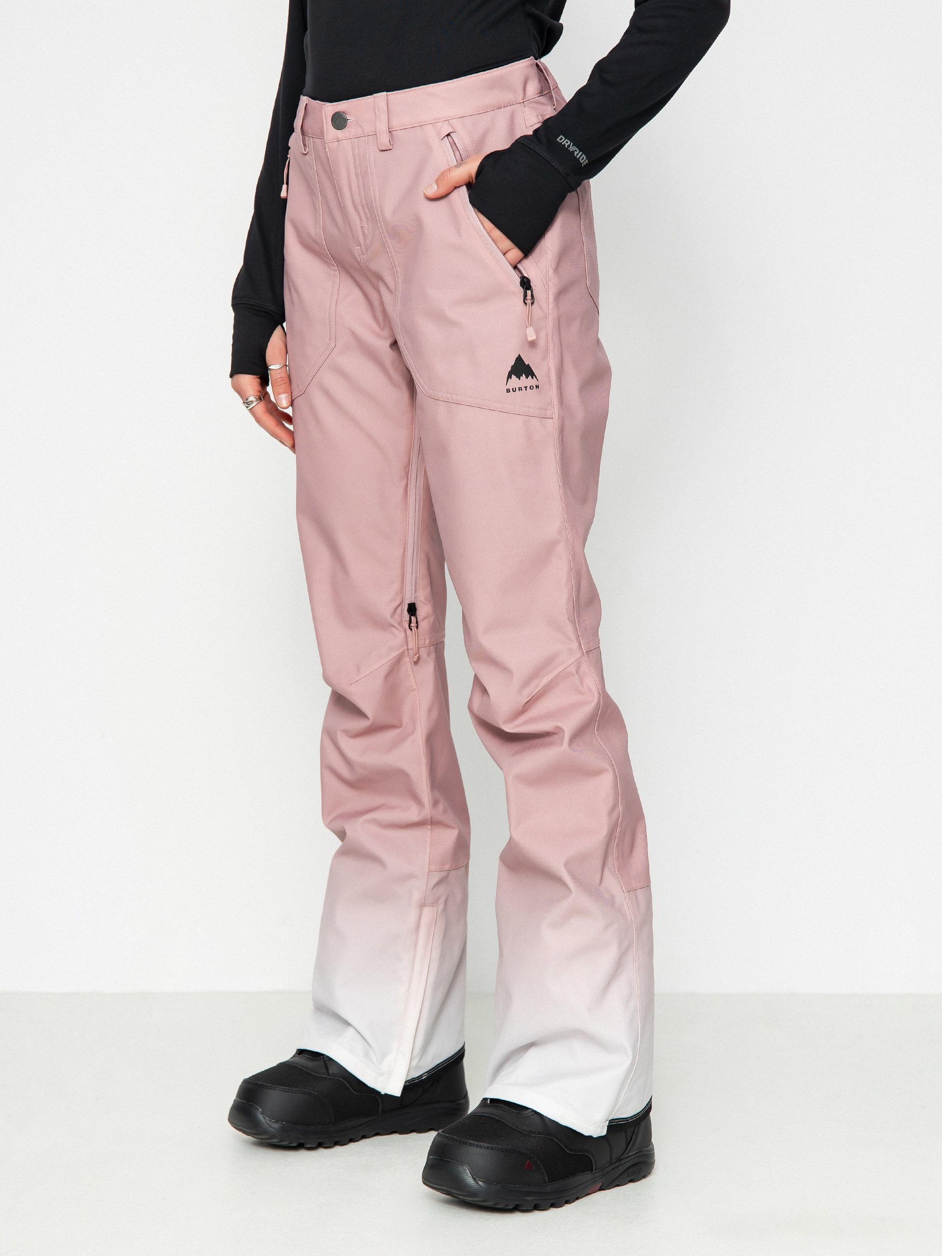 Dámské Snowboardové kalhoty Burton Vida Stretch (blue pink ombre)