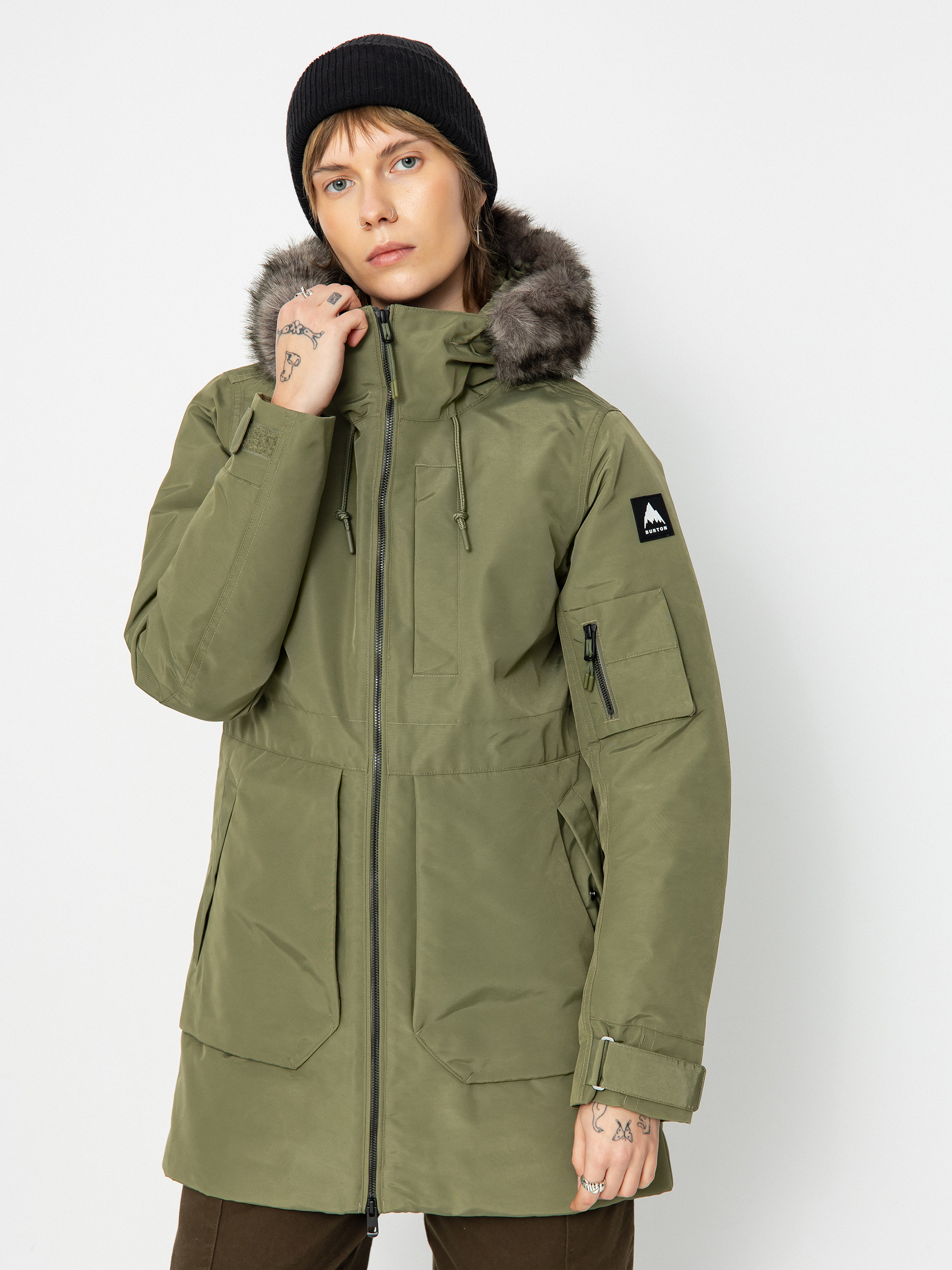 Snowboardová bunda Burton Saxton Parka Wmn