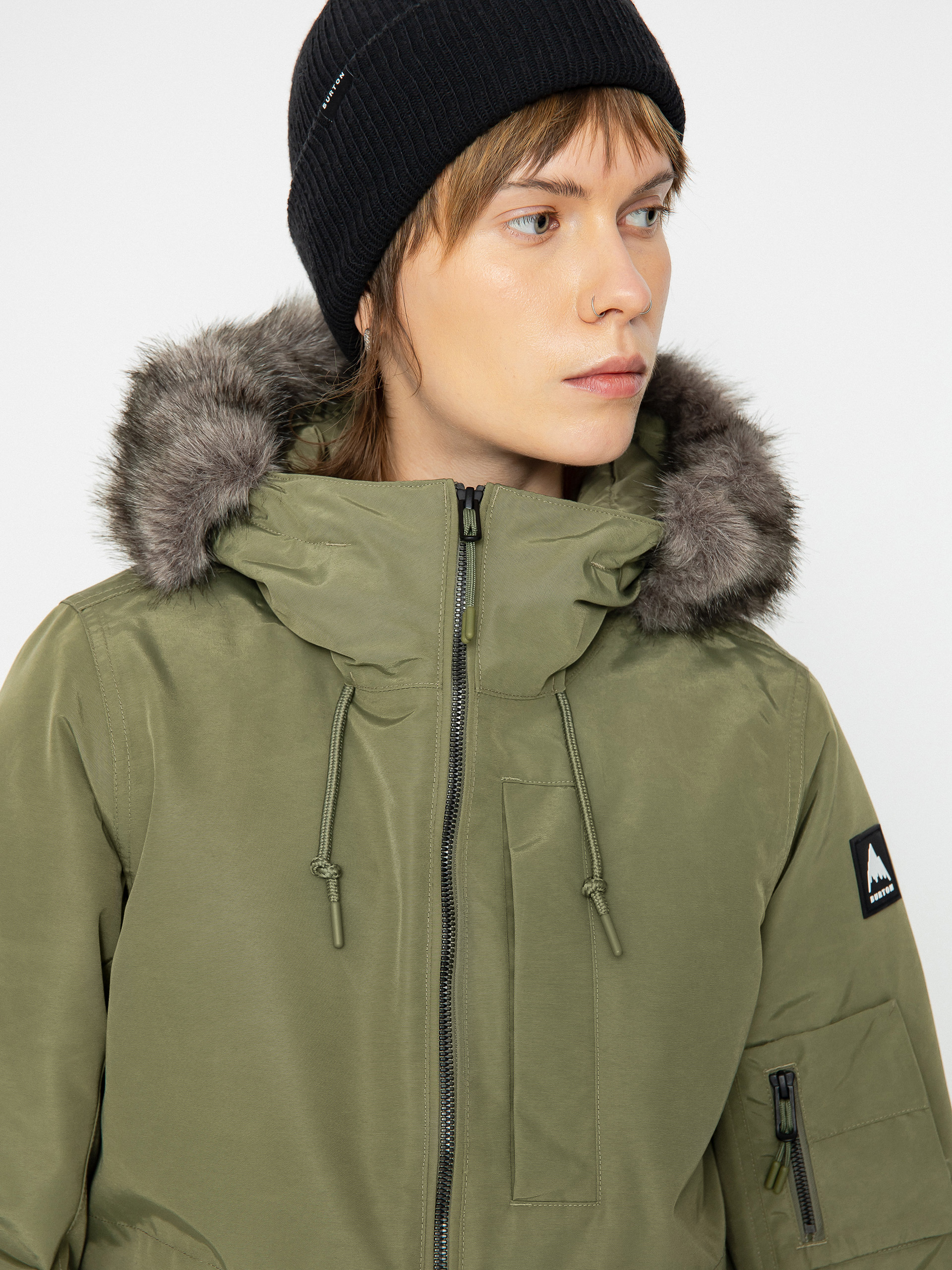 Dámská Snowboardová bunda Burton Saxton Parka (forest moss)