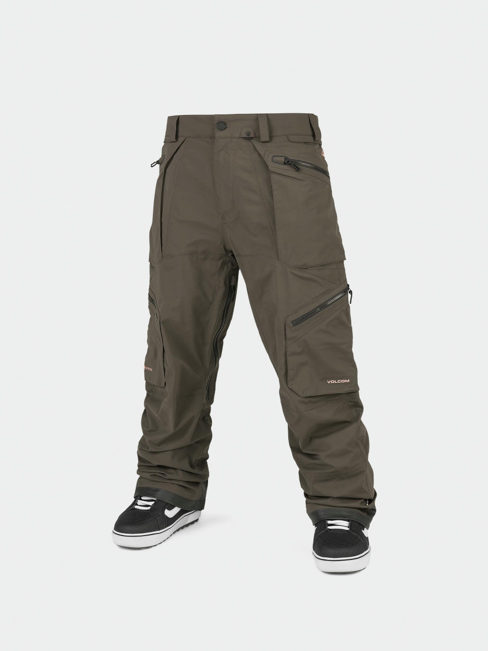 Pánské Snowboardové kalhoty Volcom Guch Stretch Gore (brown)