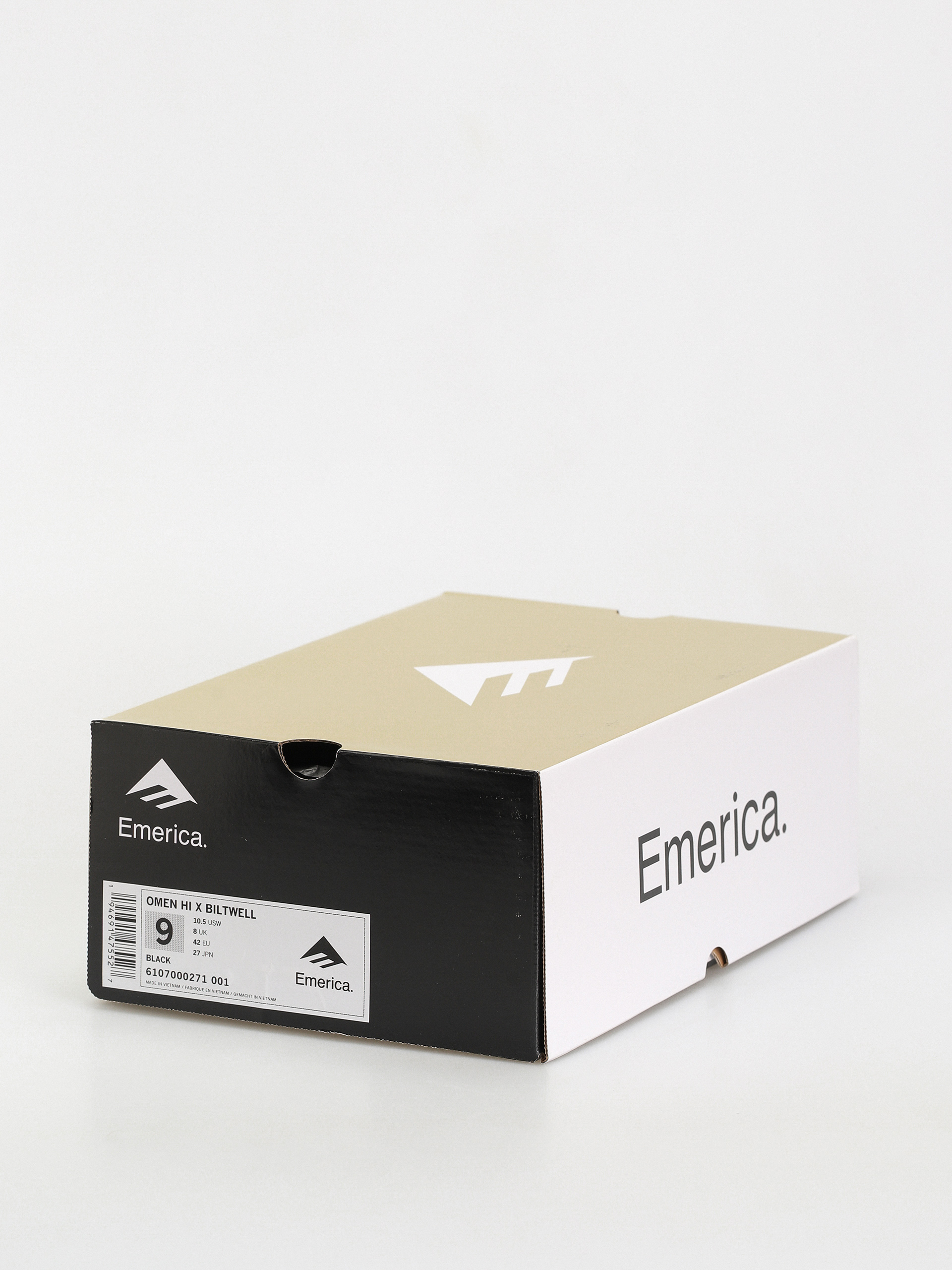 Boty Emerica Omen Hi X Biltwell (black)