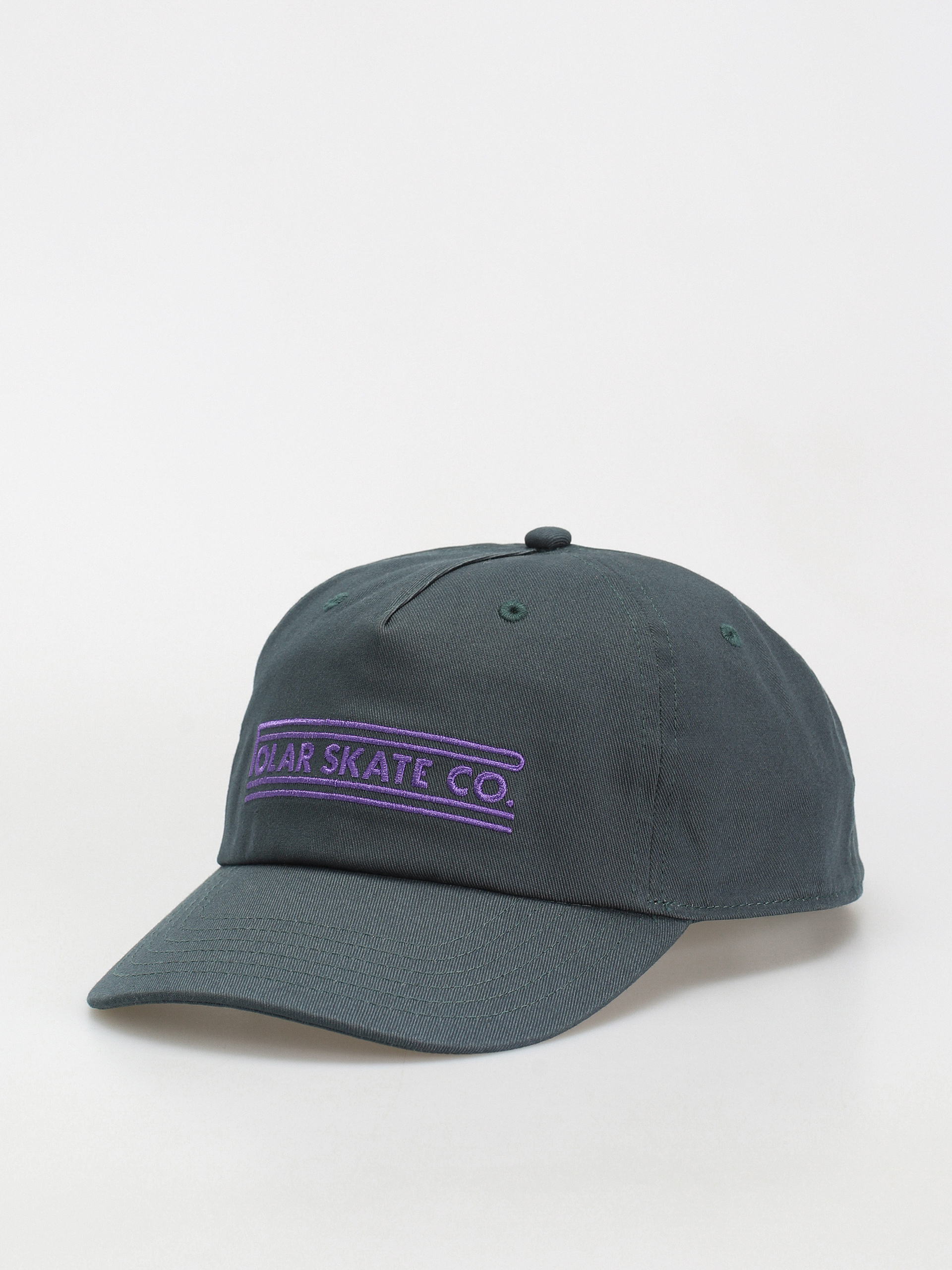 Kšiltovka Polar Skate Jake Stretch Logo (dark teal)