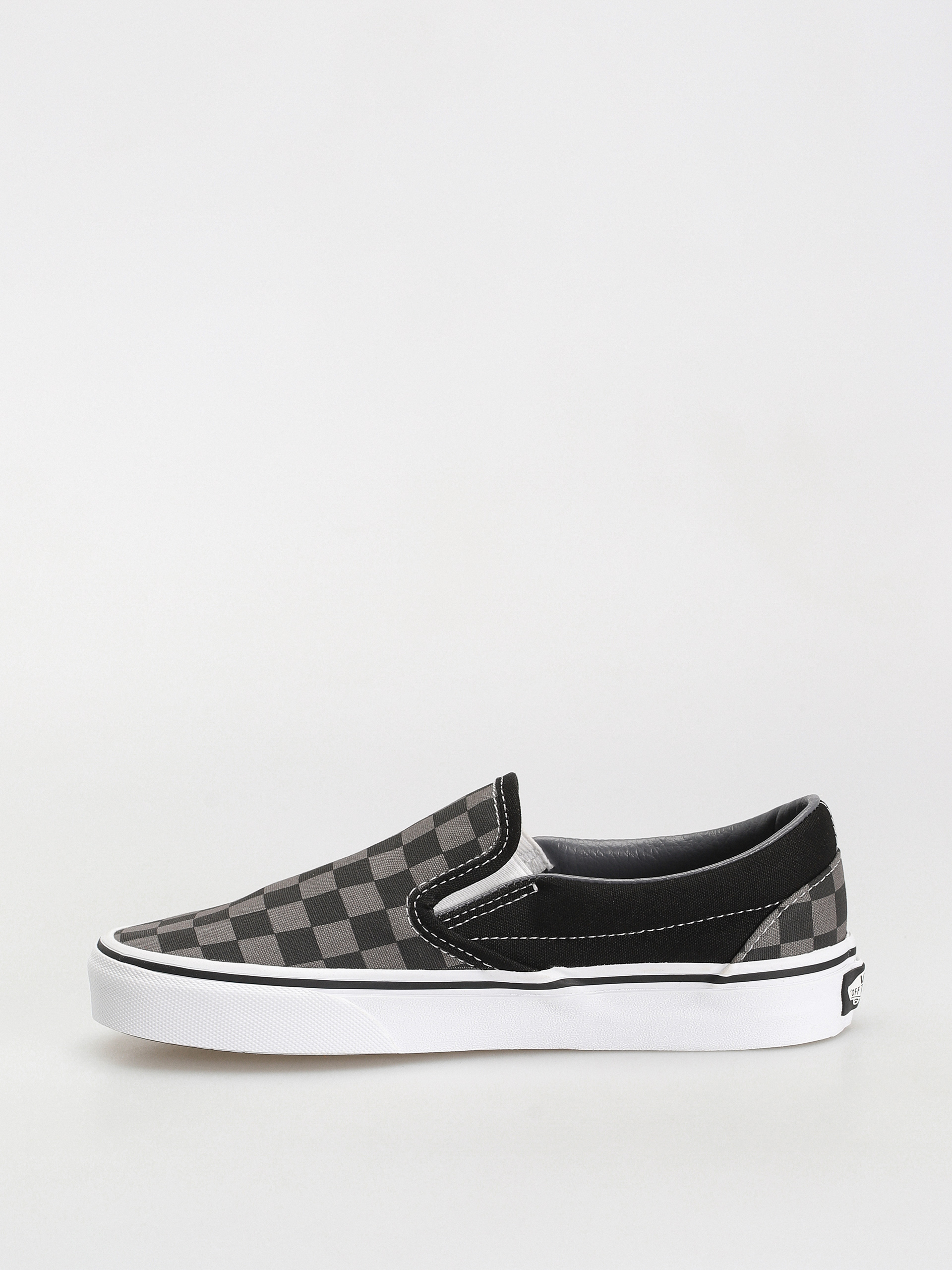 Boty Vans Classic Slip On (black/pewter checkerboard)