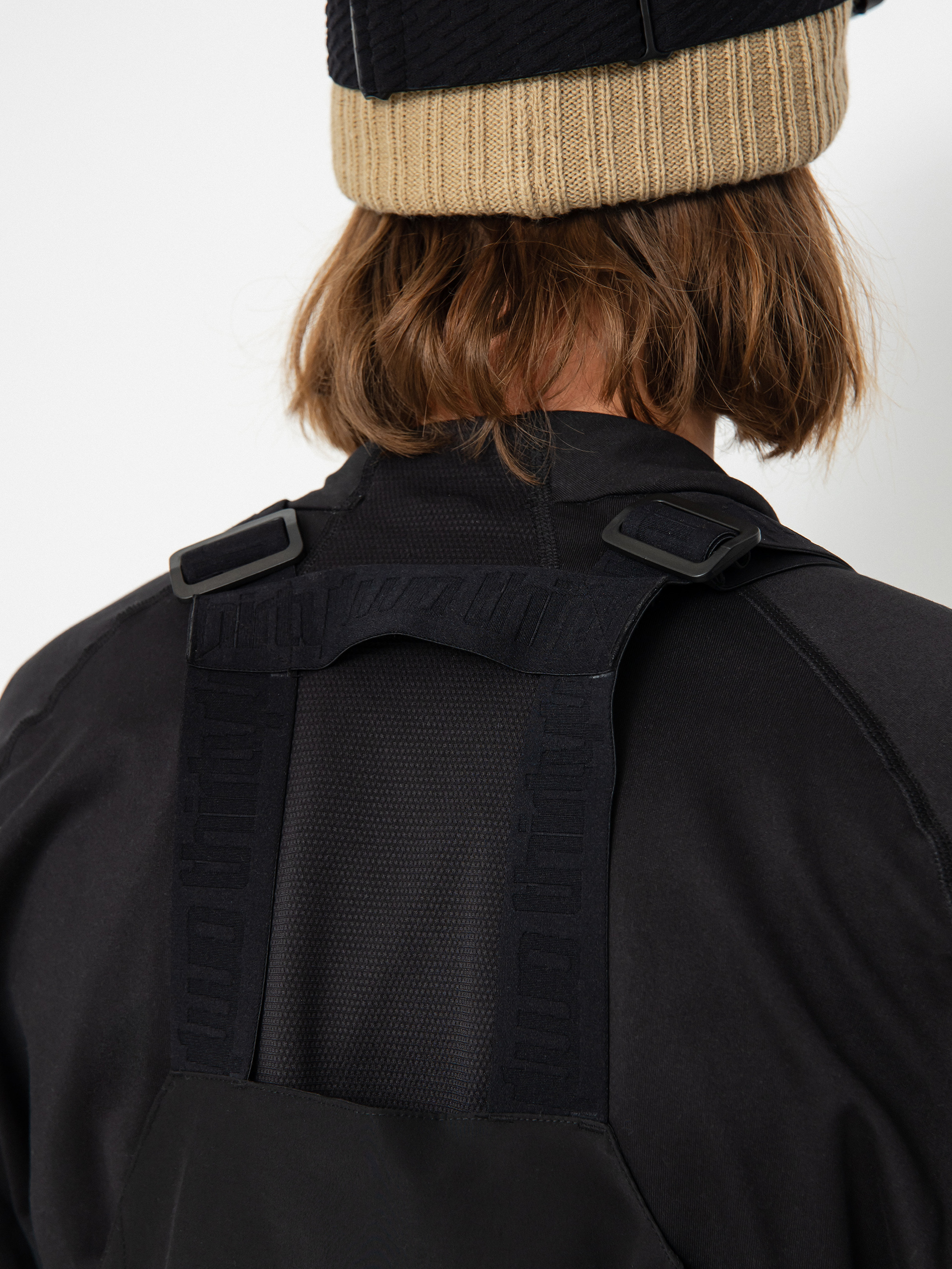 Pánské Snowboardové kalhoty ThirtyTwo Basement Bib (black/tan)