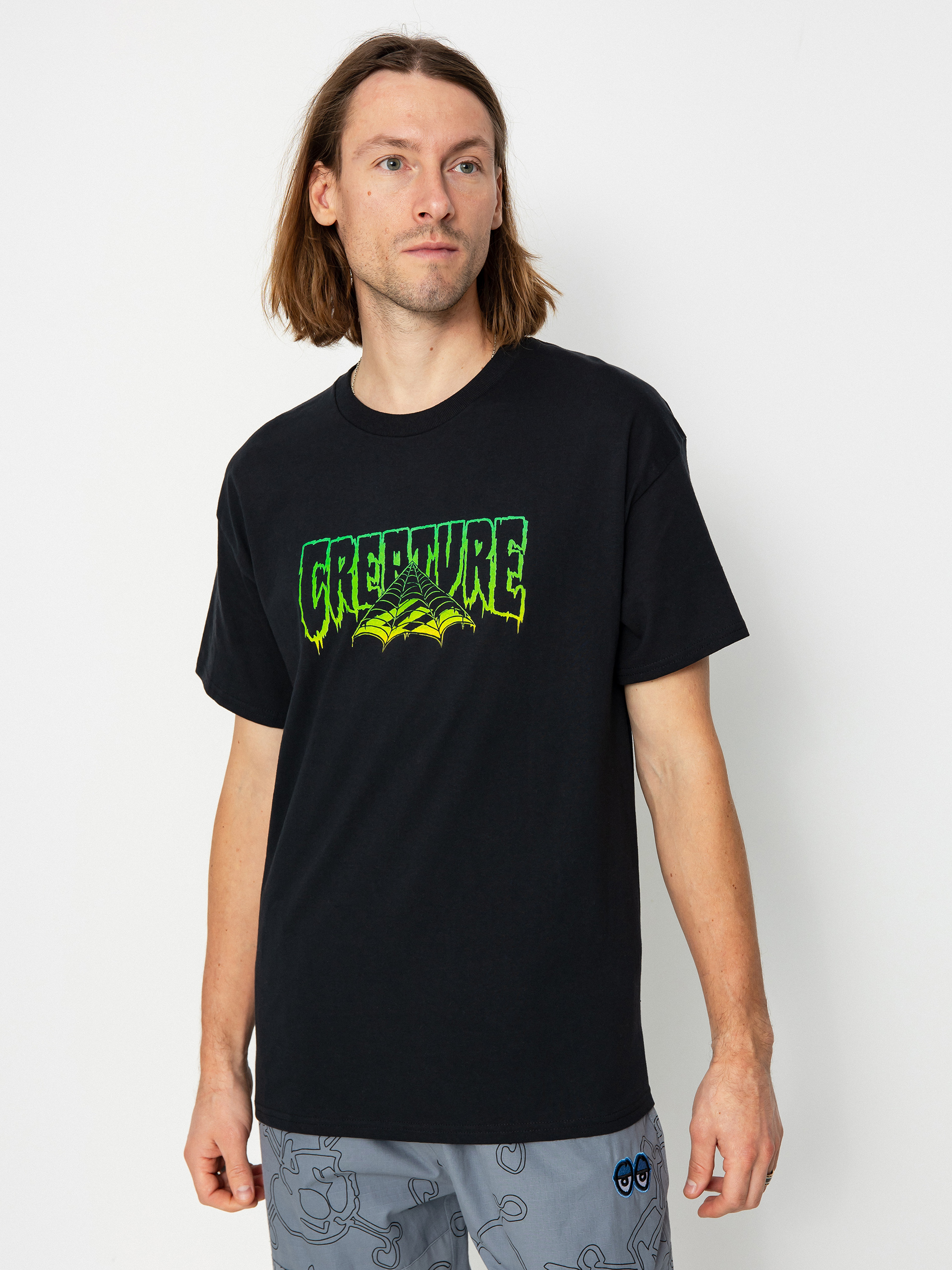 Tričko Emerica Creature Triangle (black)