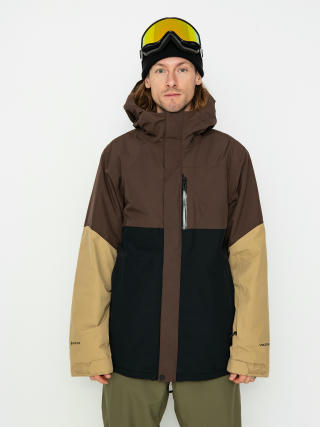 Snowboardová bunda Volcom L Ins Gore Tex (brown)