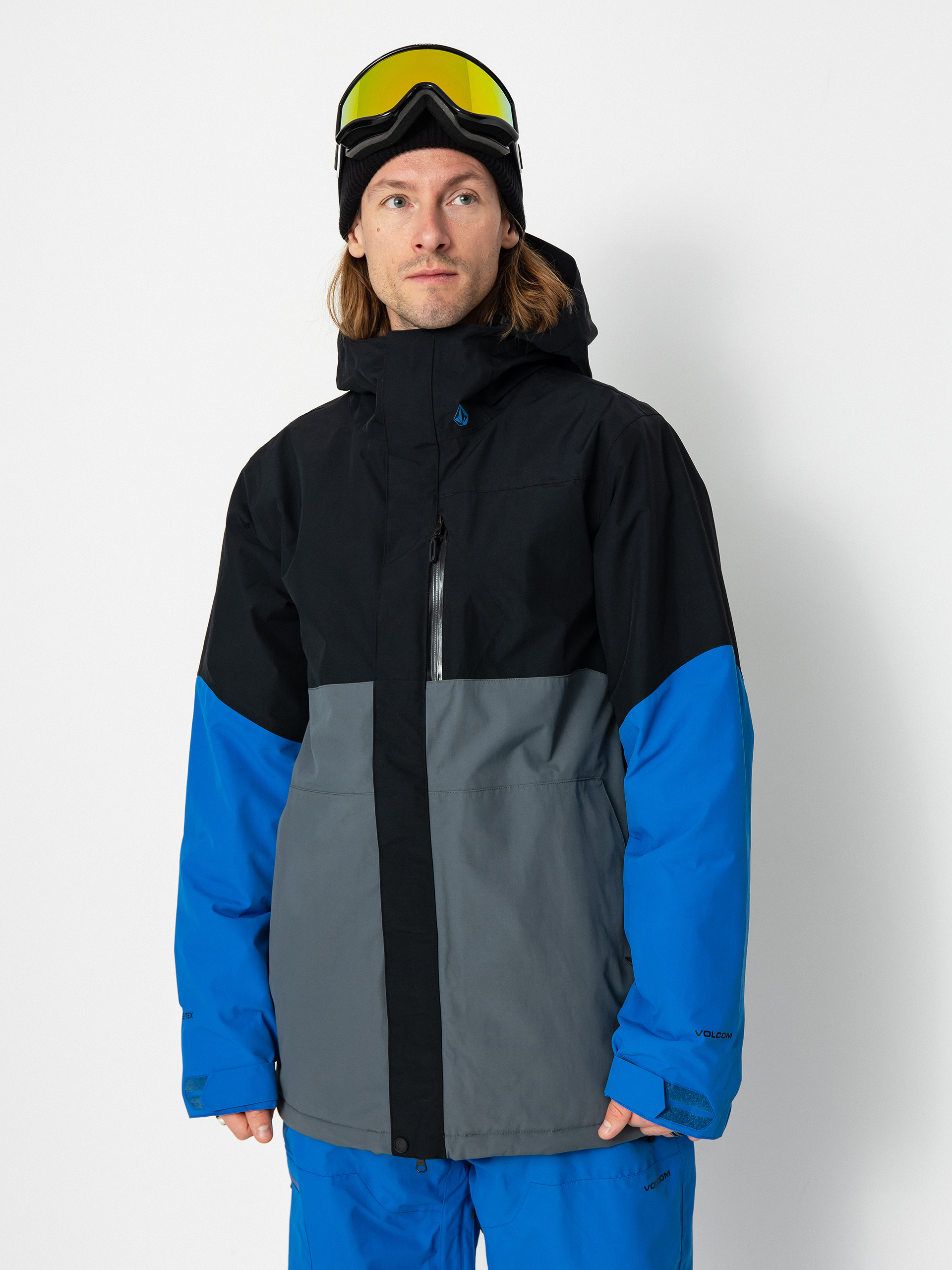 Pánská Snowboardová bunda Volcom L Ins Gore Tex (electric blue)