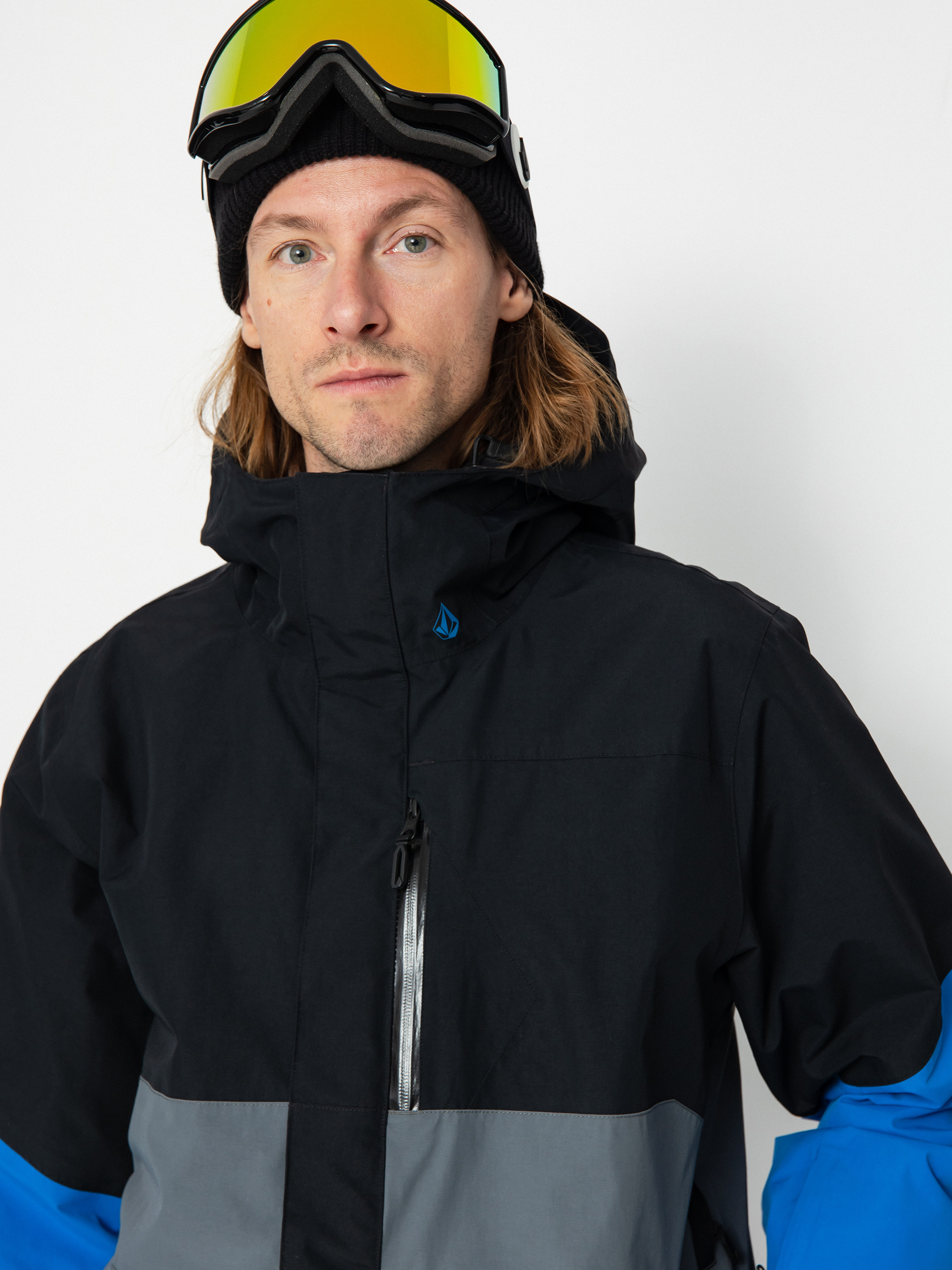 Pánská Snowboardová bunda Volcom L Ins Gore Tex (electric blue)