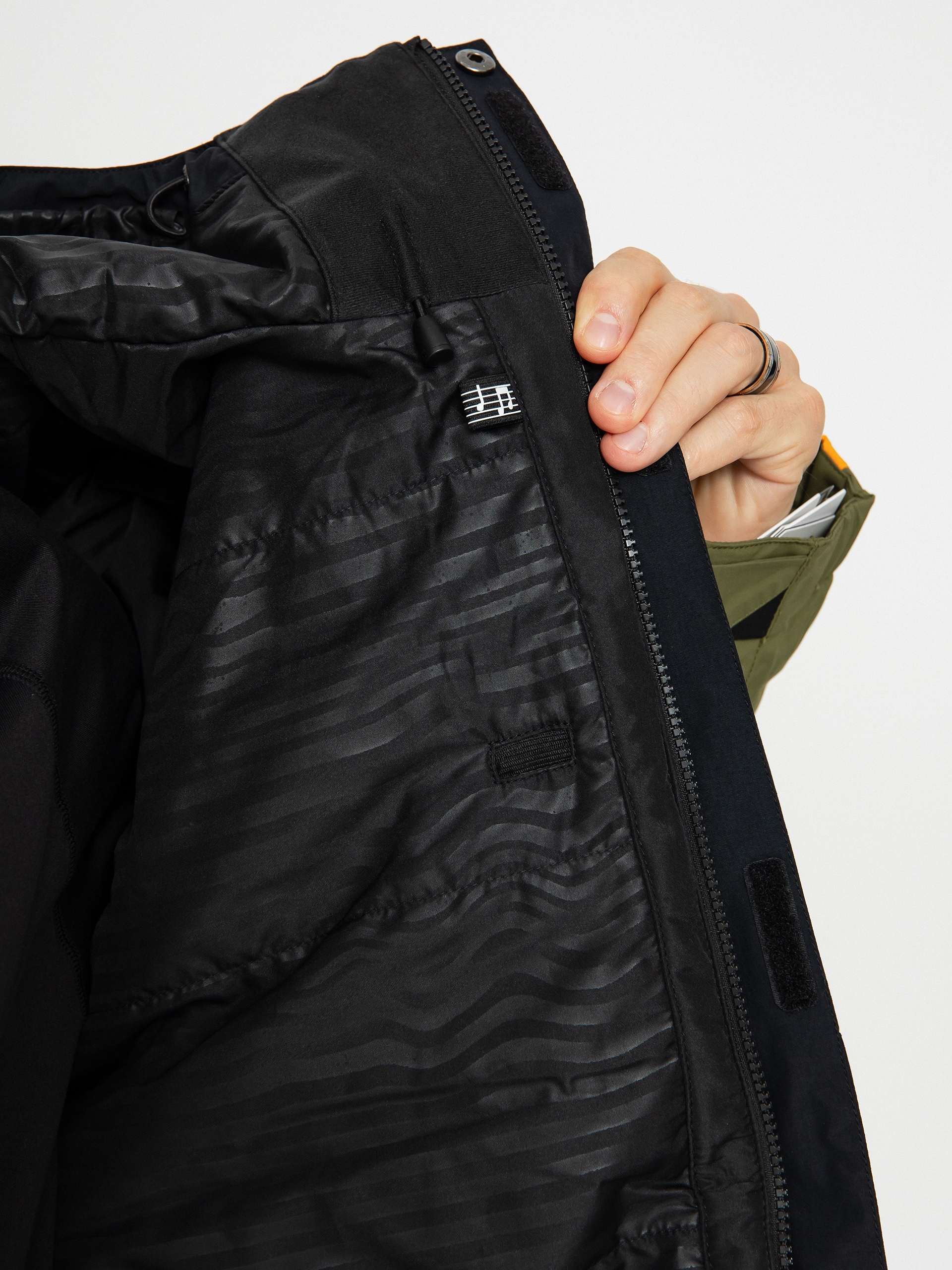 Pánská Snowboardová bunda Volcom L Ins Gore Tex (gold)