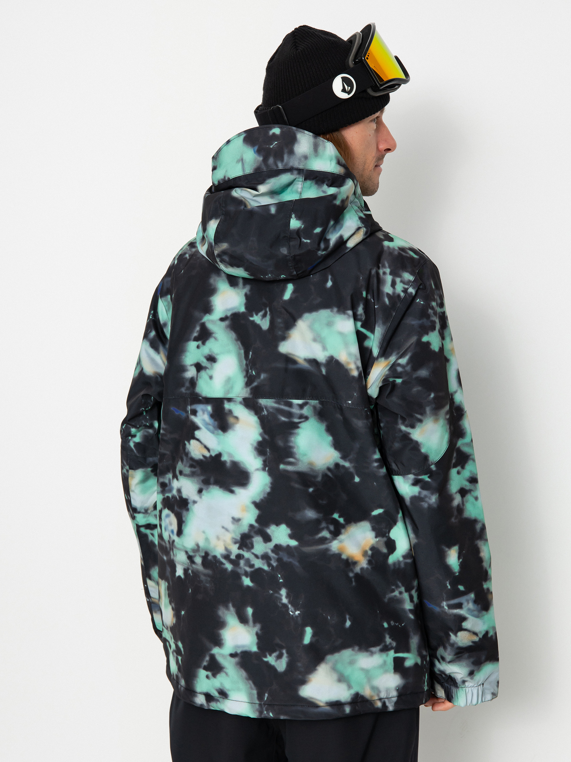 Pánská Snowboardová bunda Volcom L Ins Gore Tex (spritz black)