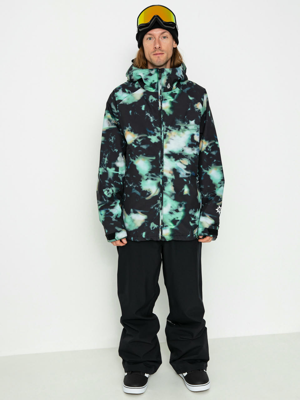 Pánská Snowboardová bunda Volcom 2836 Ins (spritz black)