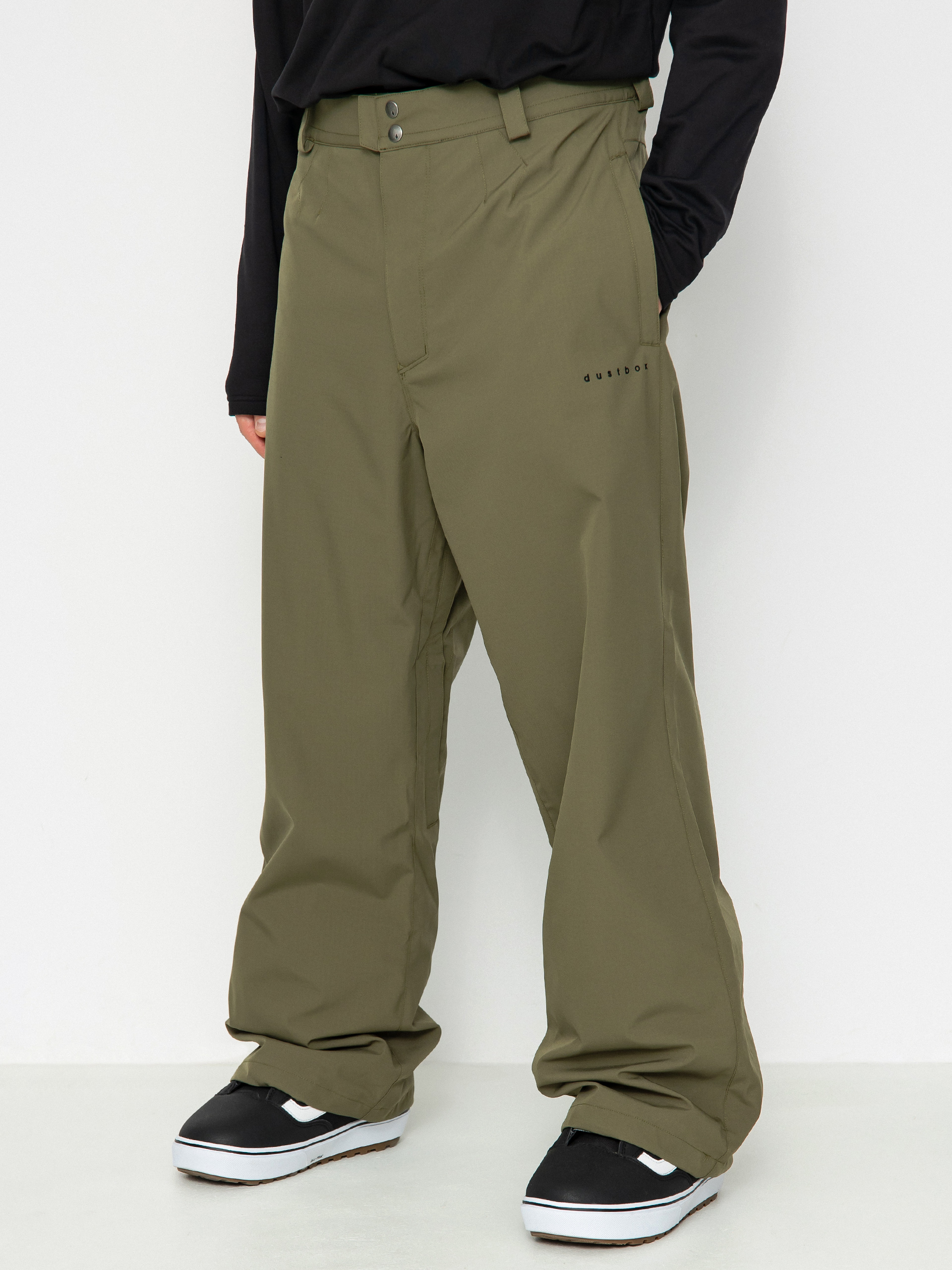 Pánské Snowboardové kalhoty Volcom Vlcmxdustbox (military)