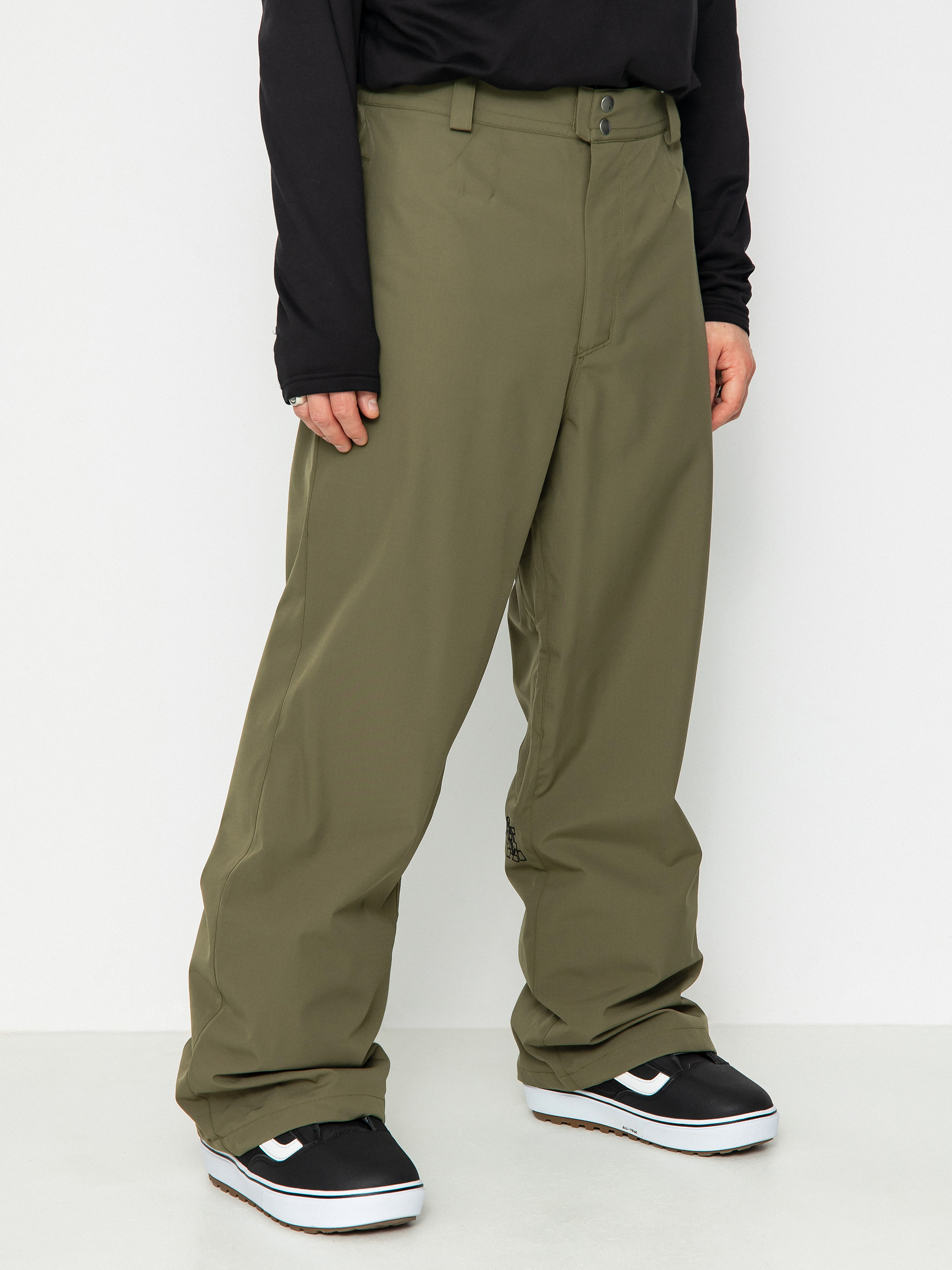 Pánské Snowboardové kalhoty Volcom Vlcmxdustbox (military)
